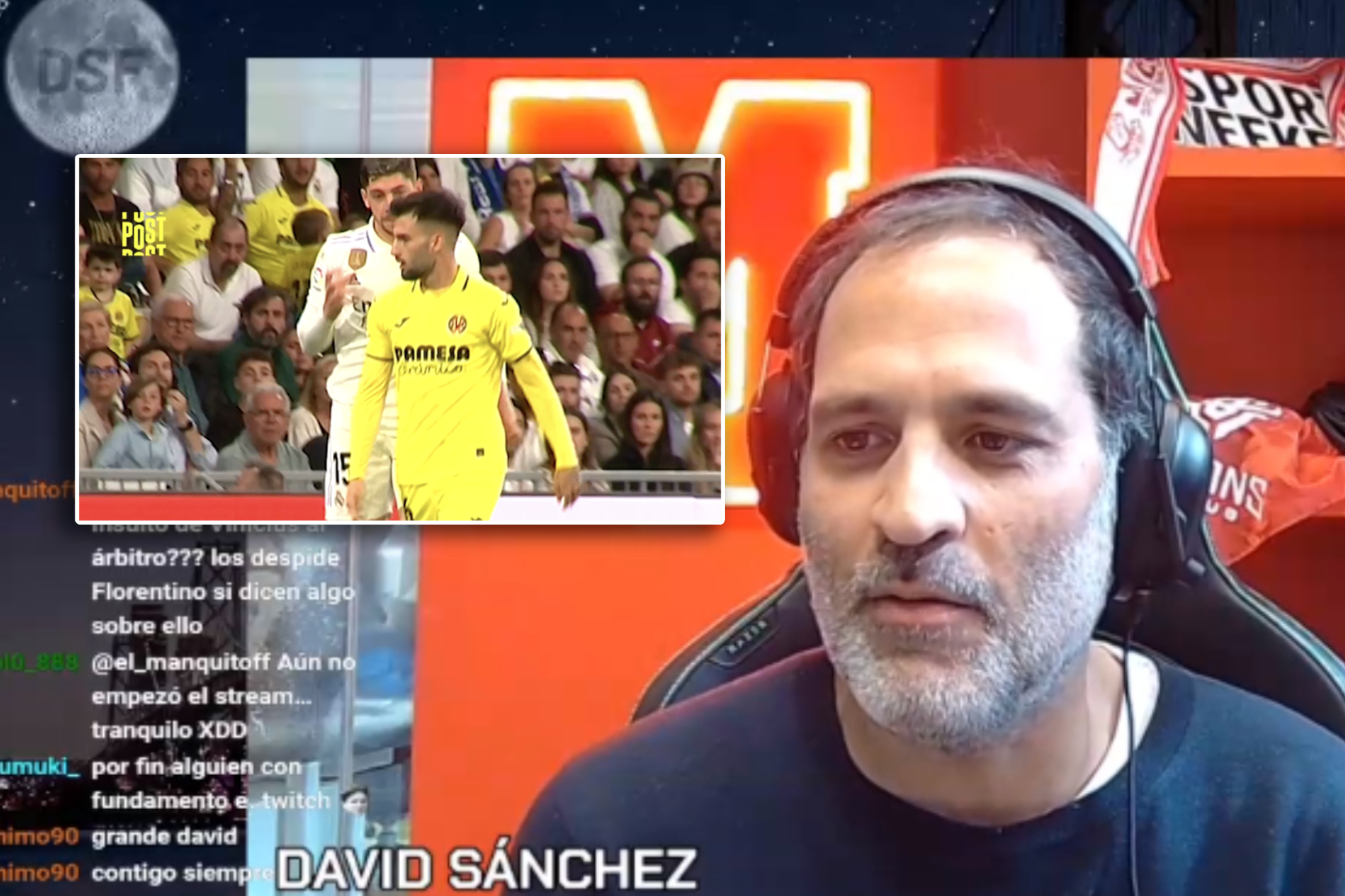 David Snchez, Twitch en directo: la agresin de Valverde a Baena...