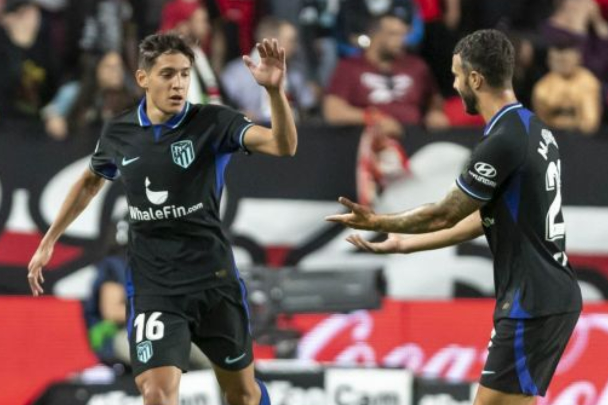 Mario Hermoso and Nahuel Molina fight for Decisive Player of Matchday 28