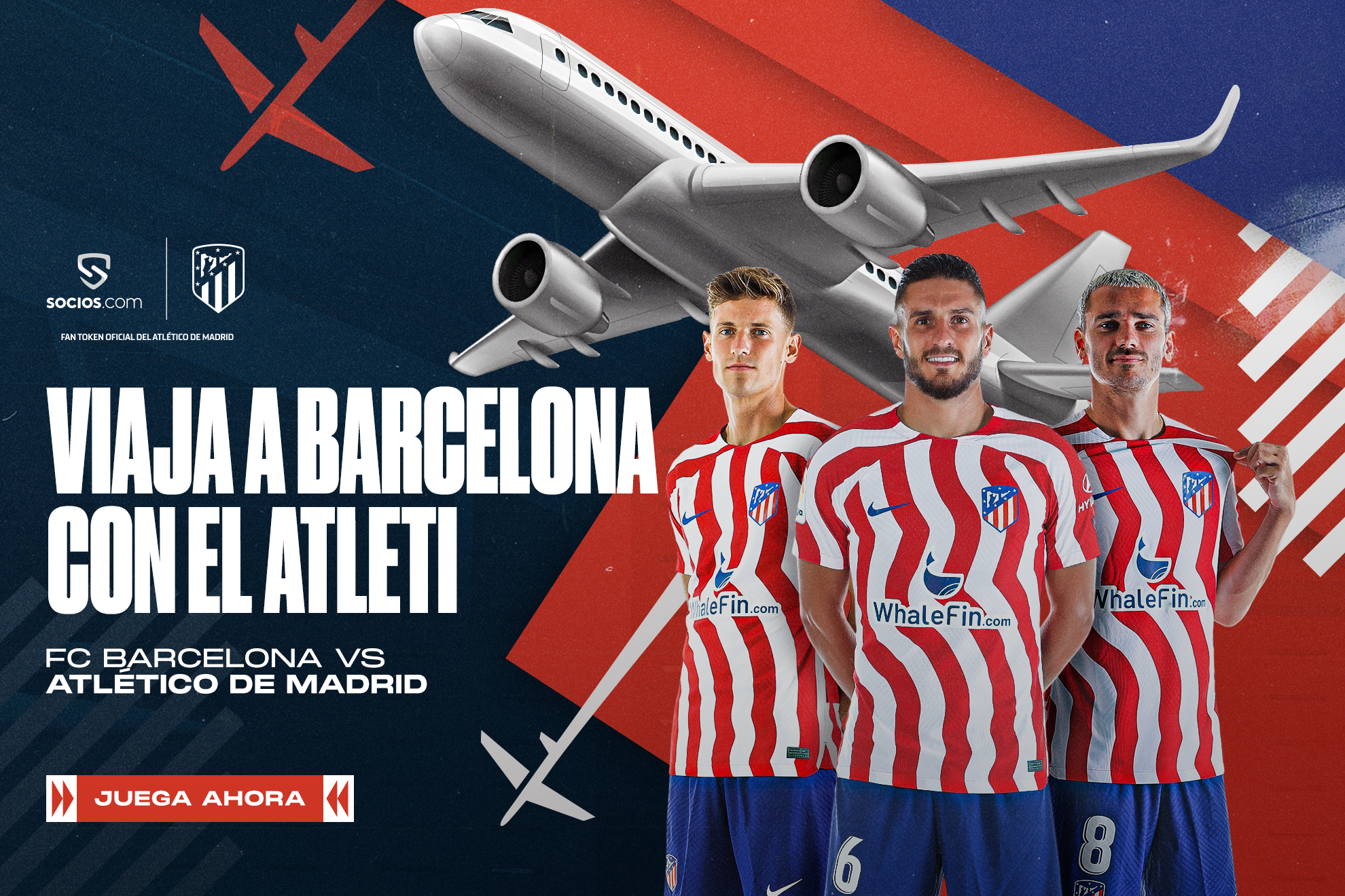 Fly with the team: Fan token holders have the chance to travel with Atletico to Barcelona