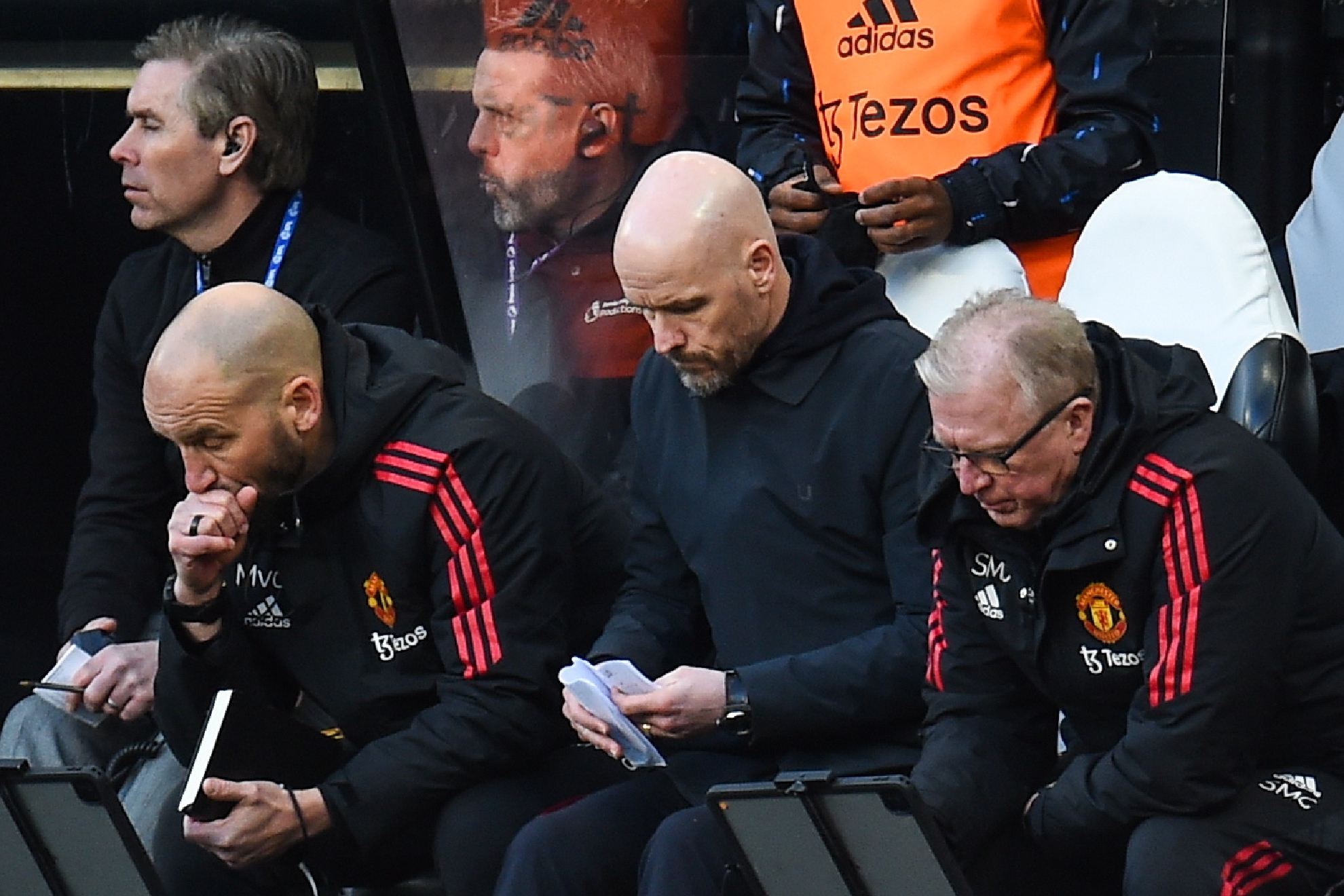 Ten Hag, with Manchester United.
