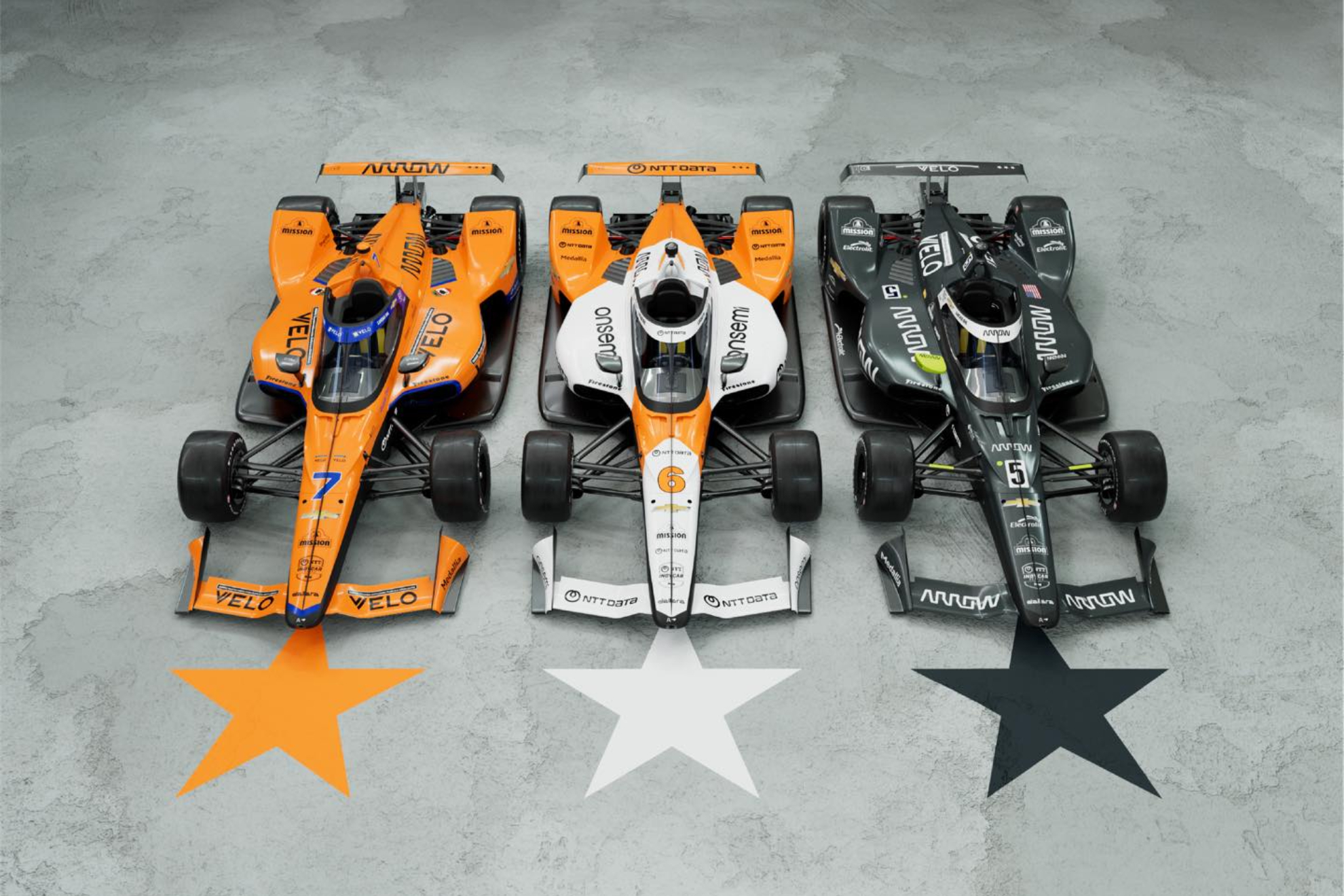 Así lucirán los tres McLaren en las 500 Millas de Indianápolis