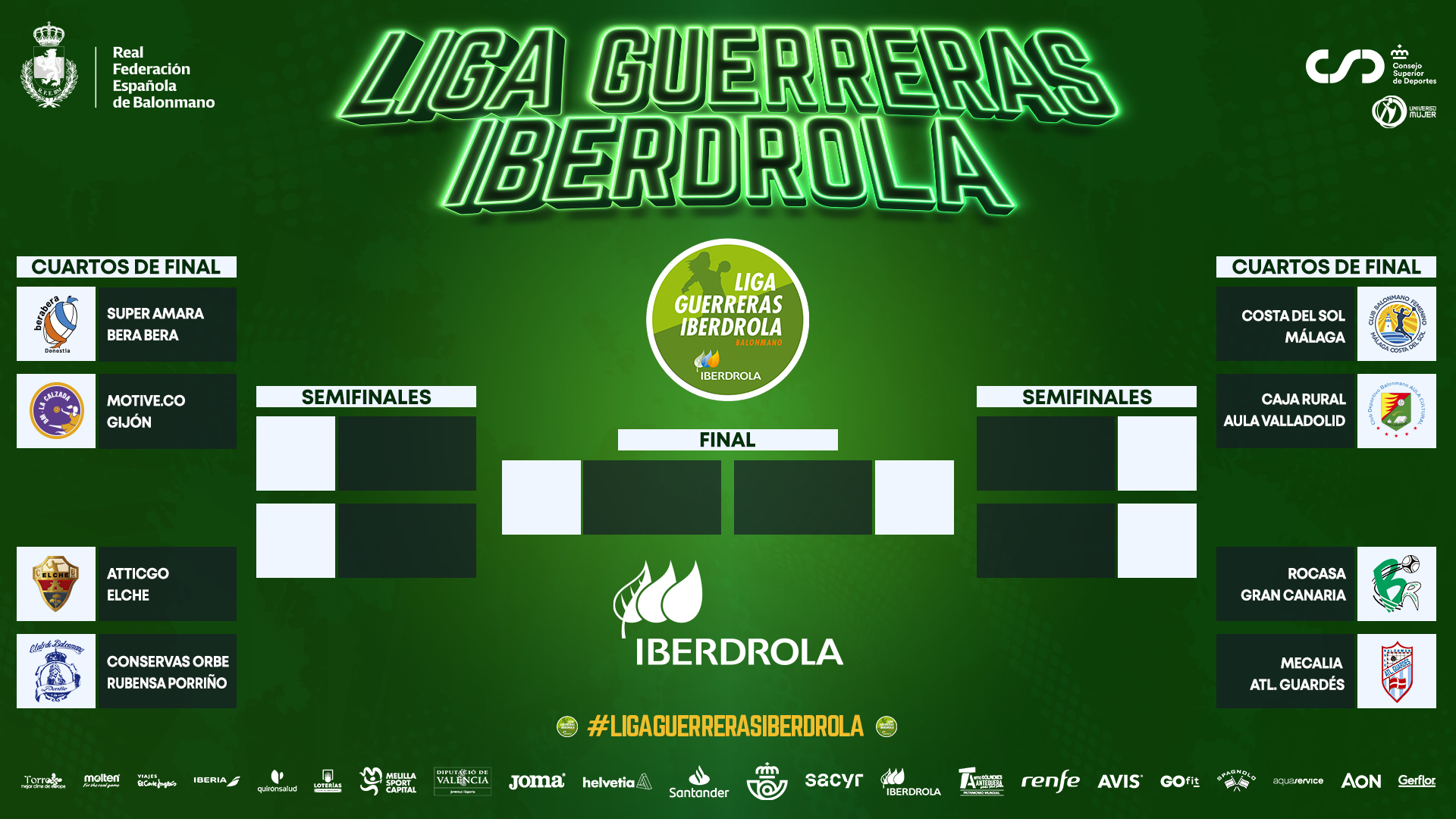 Eliminatorias por el título de la Liga Guerreras Iberdrola /