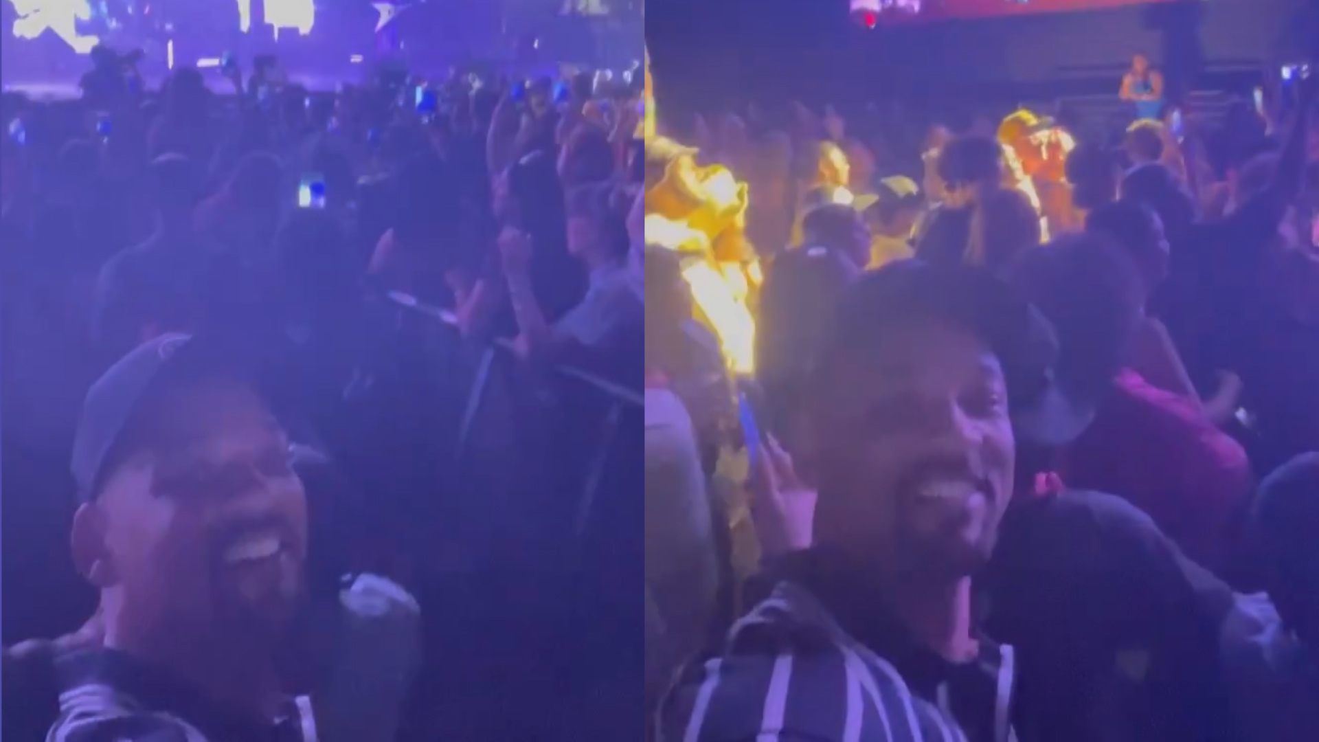 Will Smith is a proud dad at Coachella as he supports children Willow and Jaden from the crowd