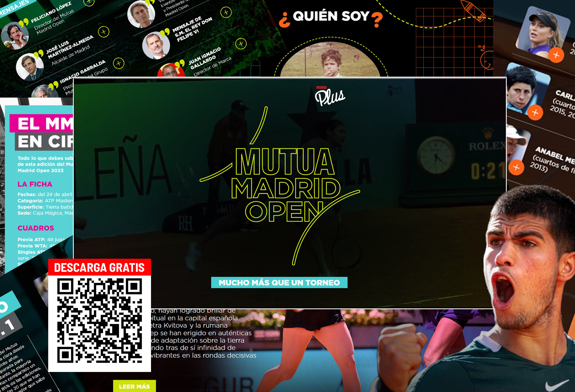 Ya est disponible el nuevo nmero de MARCA Plus, edicin Mutua Madrid Open 2023