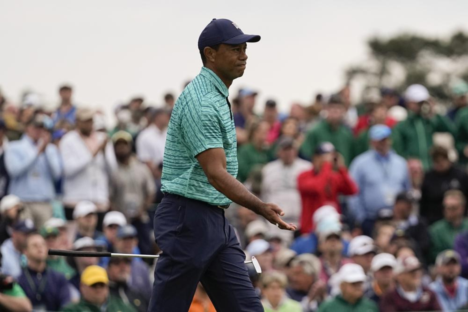 Tiger Woods struggled a couple of weeks ago at The Masters in Augusta National.
