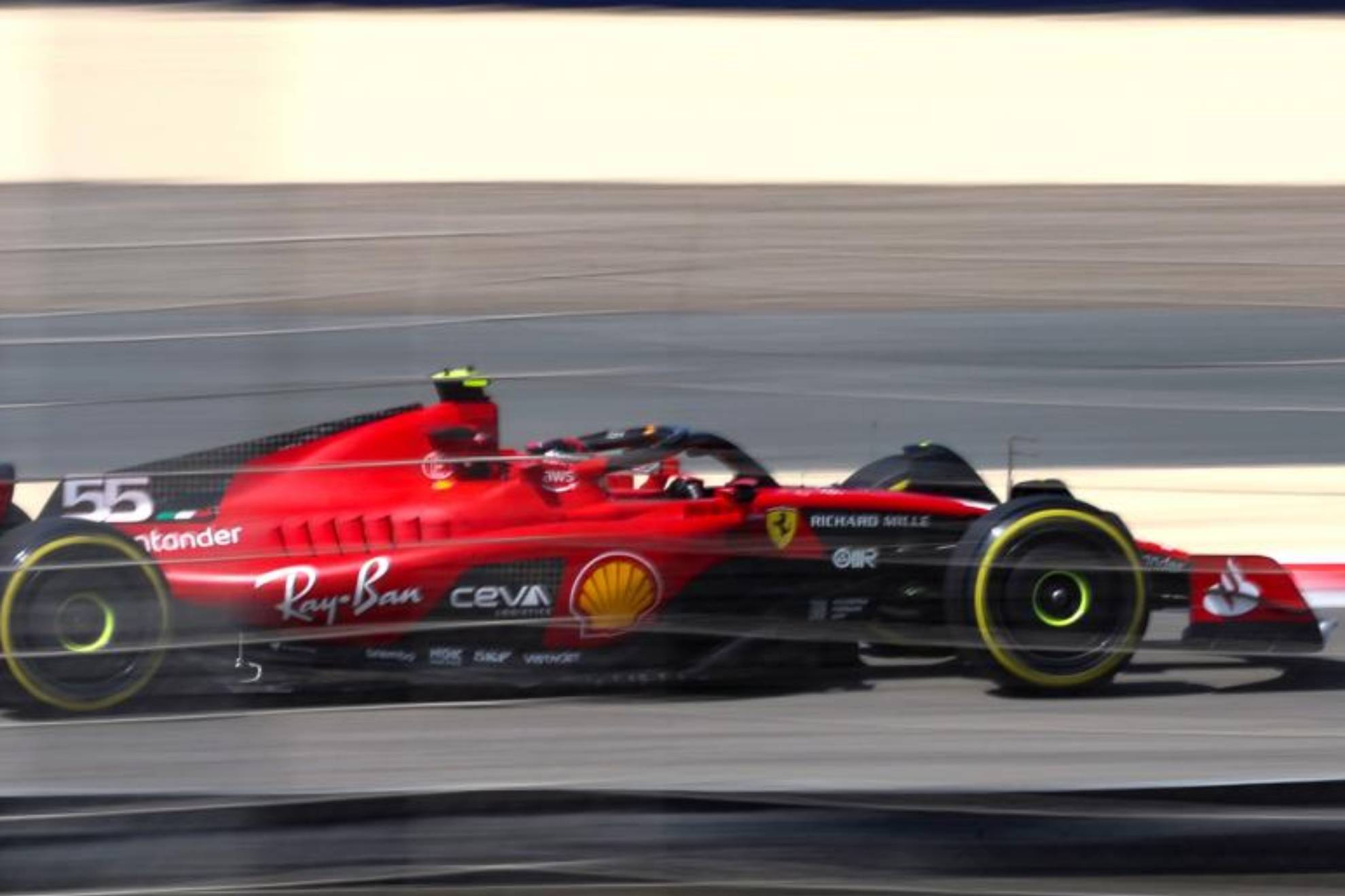 Carlos Sainz, durante un GP de esta temporada.