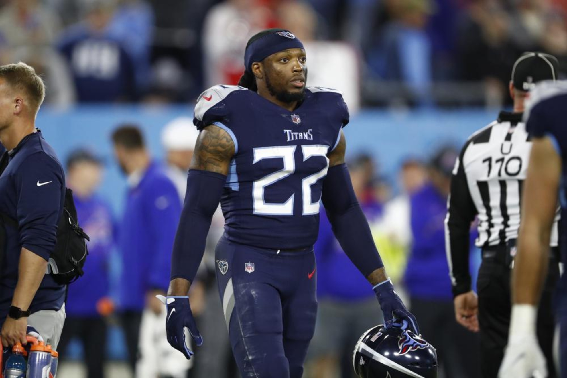 Derrick Henry is nearing the end of his deal with the Tennesse Titans.