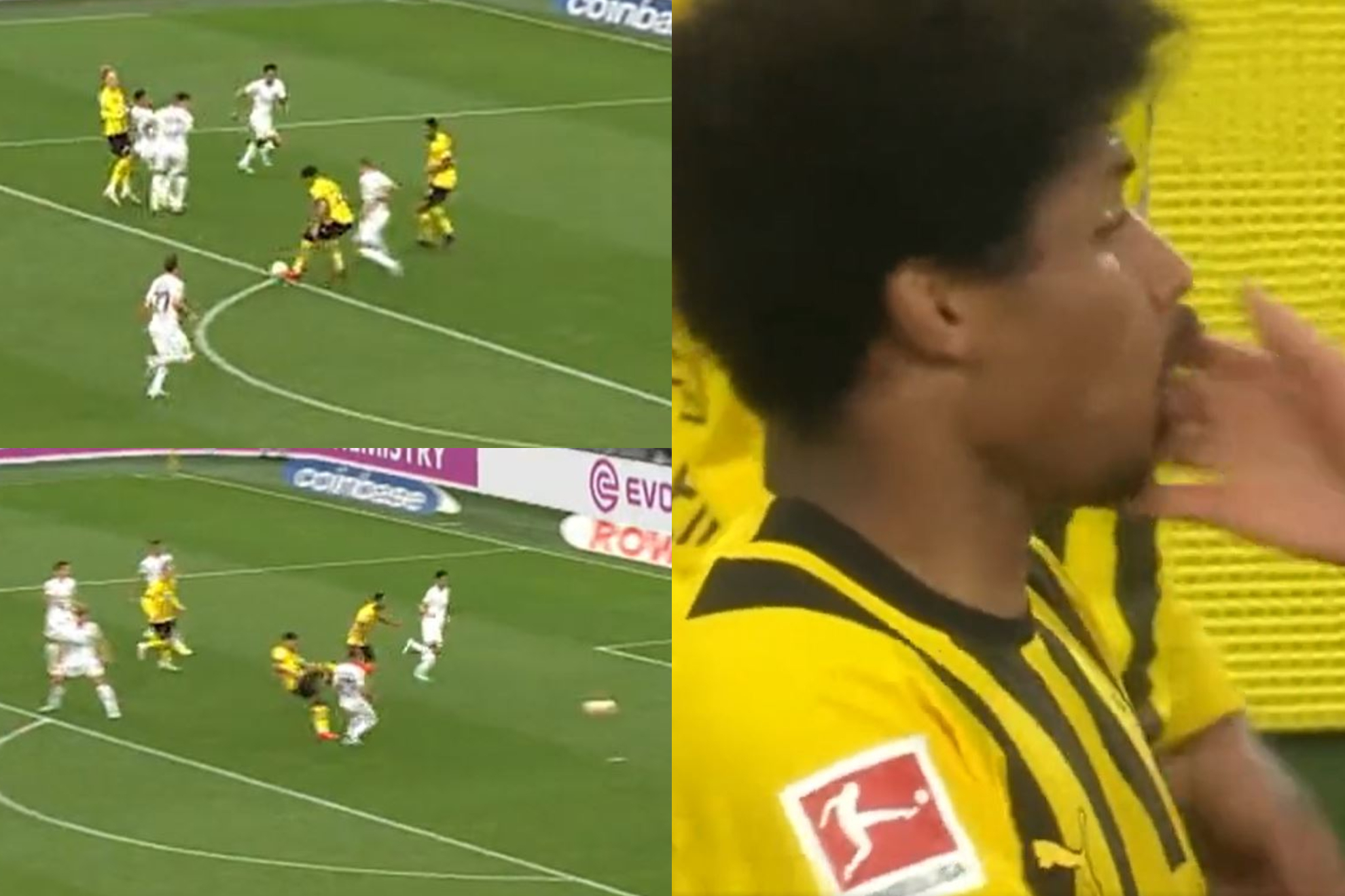 Bellingham pone lder al Dortmund: gol de crack y la celebracin se le va de las manos