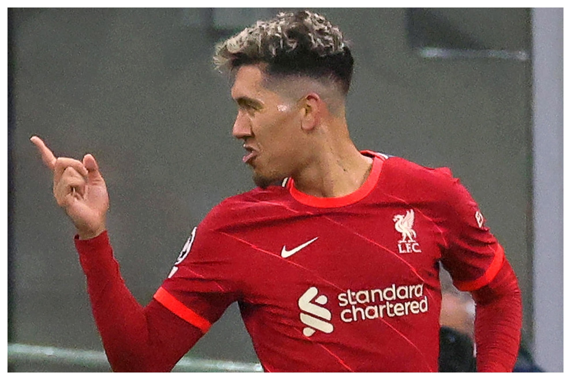 Roberto Firmino with Liverpool