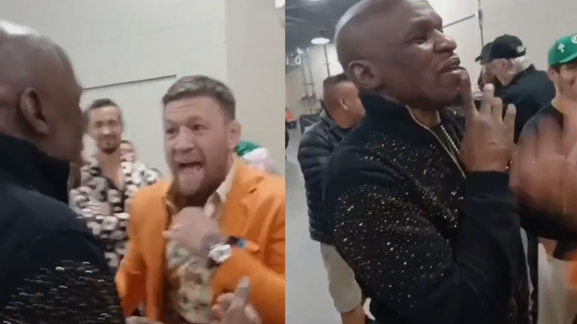 Conor McGregor's 'hectic' backstage encounter with Floyd Mayweather Sr. after Davis vs Garcia fight: What actually happened?