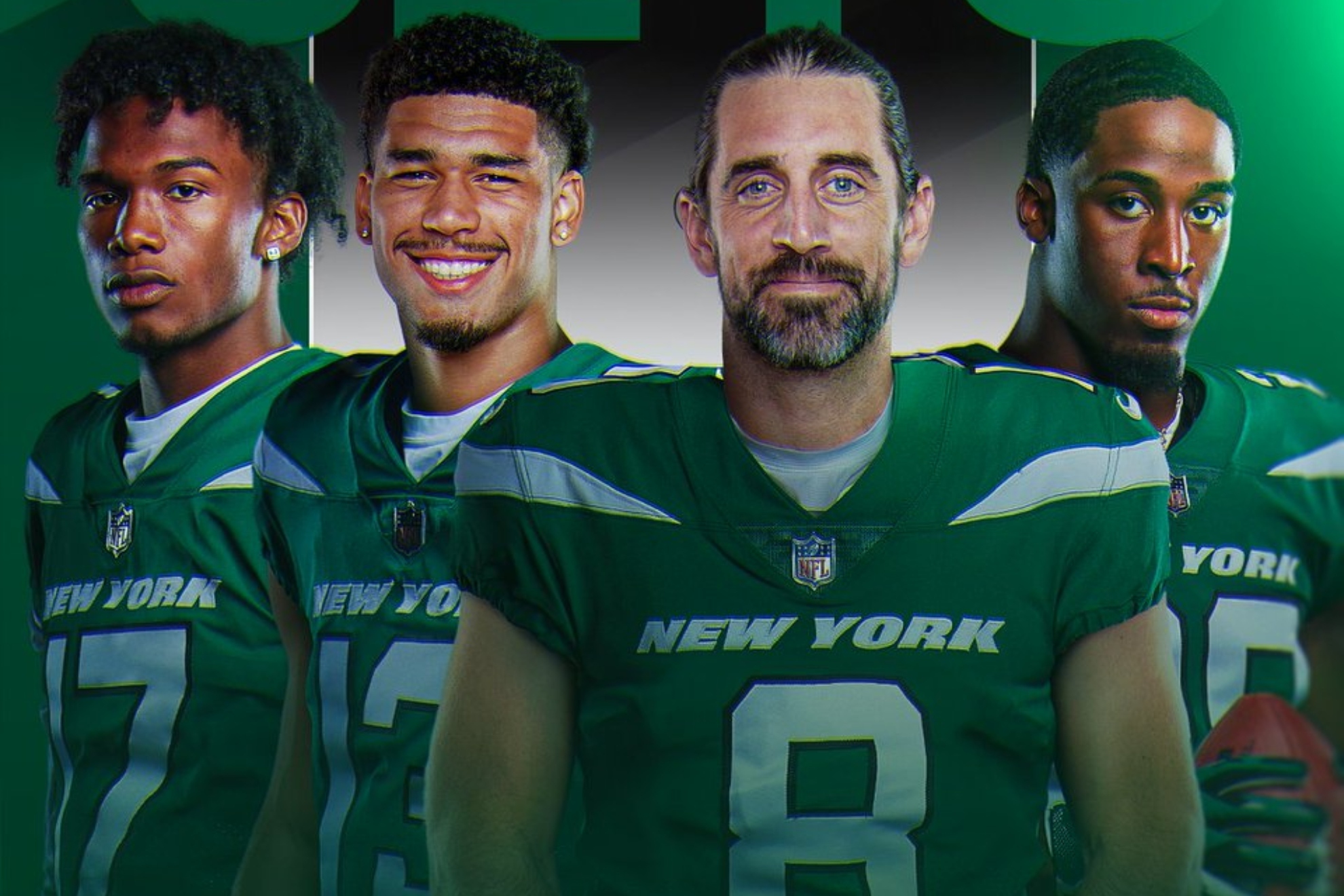 The NFL world is buzzing after the Jets landed Aaron Rodgers