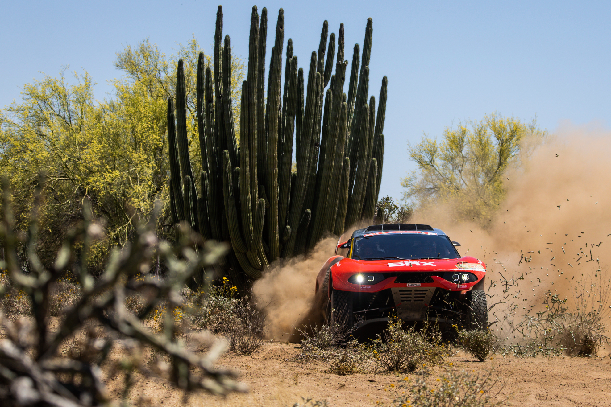 Loeb gana la segunda etapa del Rally Sonora y se pone líder.