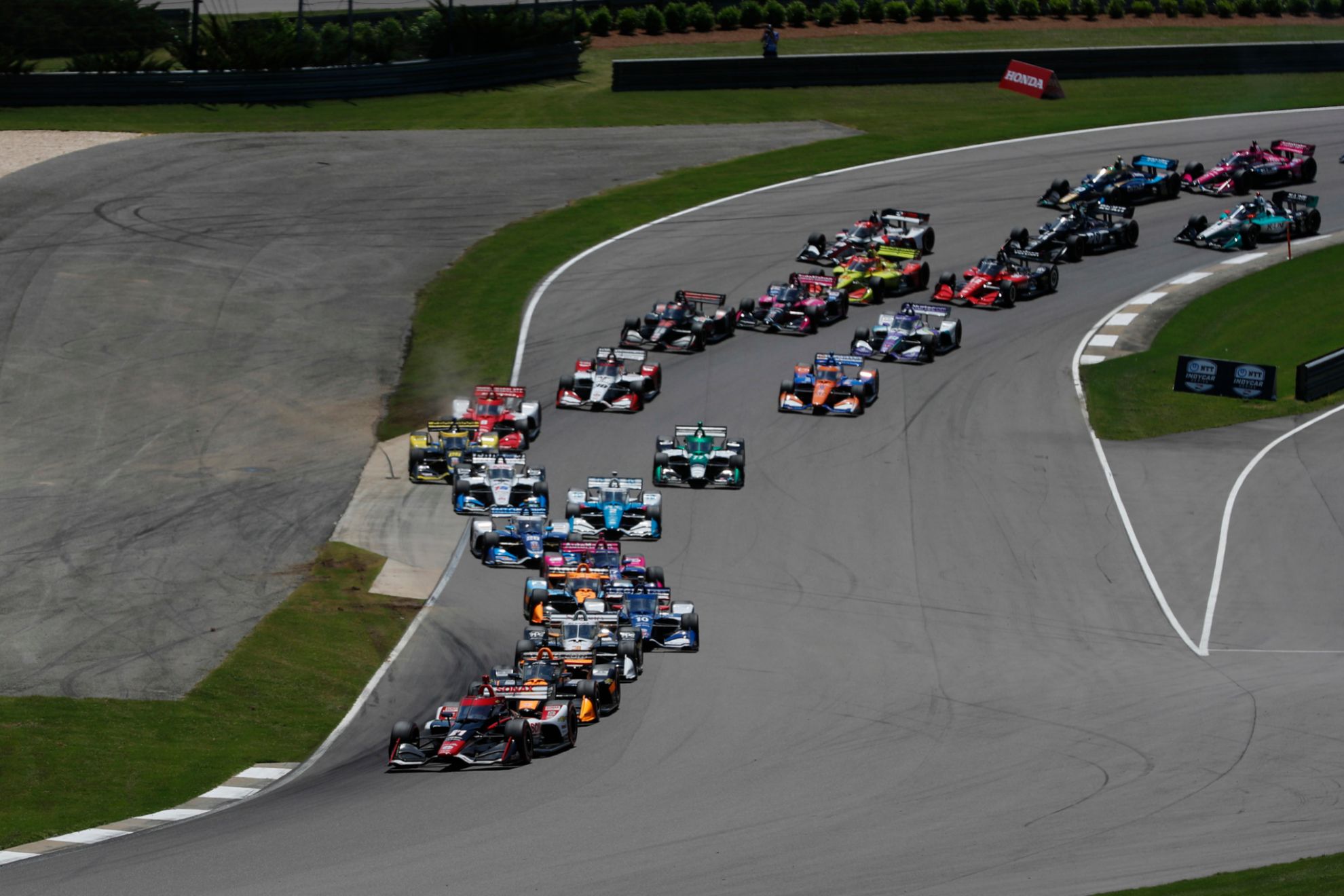 El Barber Motorsport Park es una de las pistas favoritas de los pilotos de IndyCar