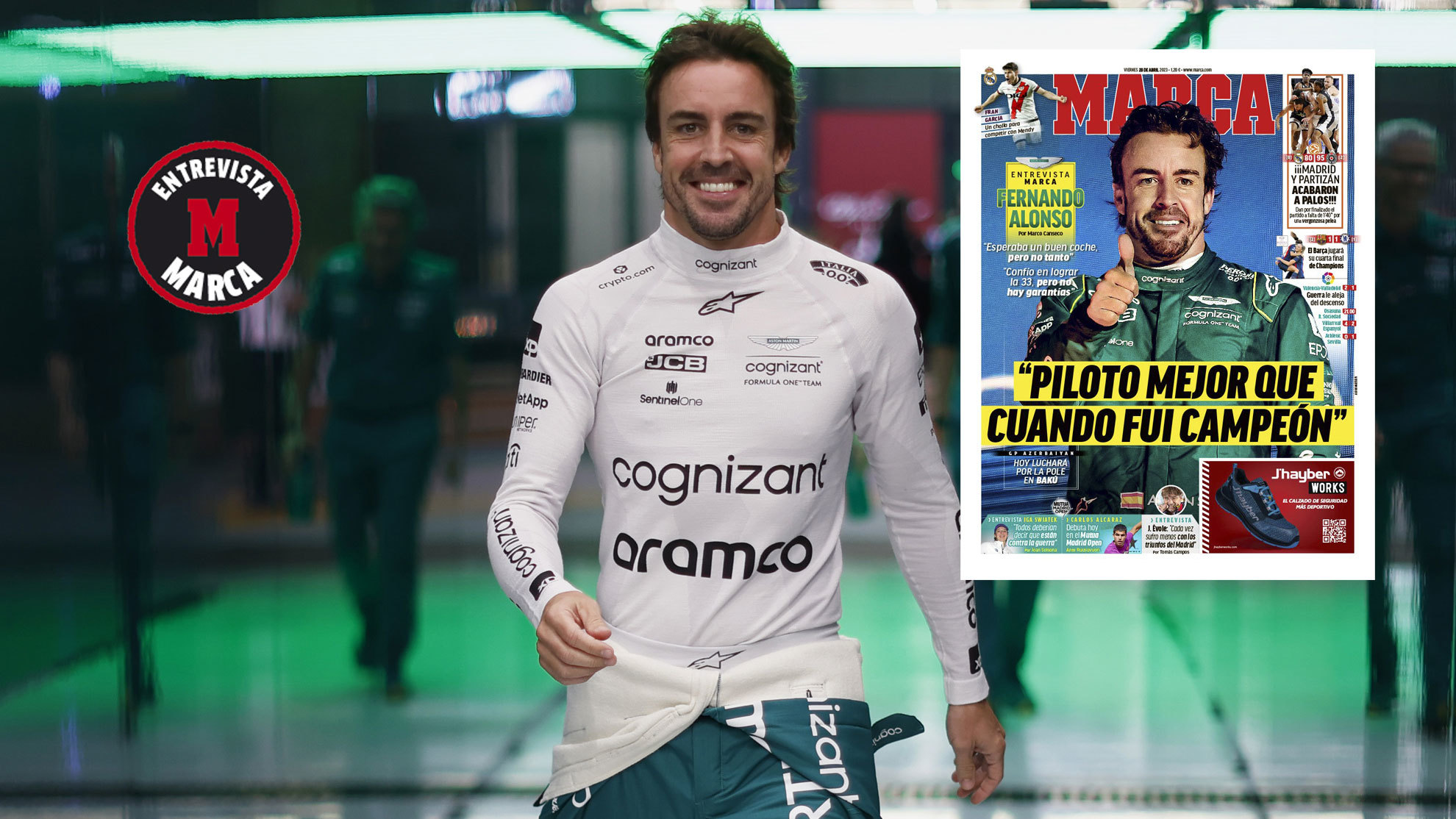 Fernando Alonso: "Piloto mejor que cuando fui campeón"