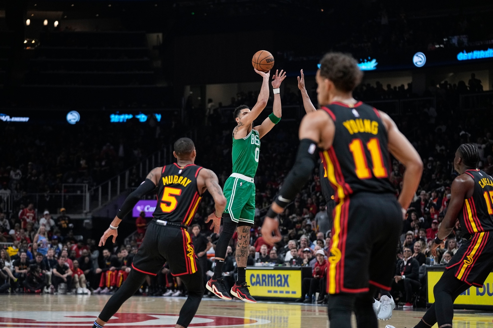 Trae Young couldn't beat the Boston Celtics on his own.