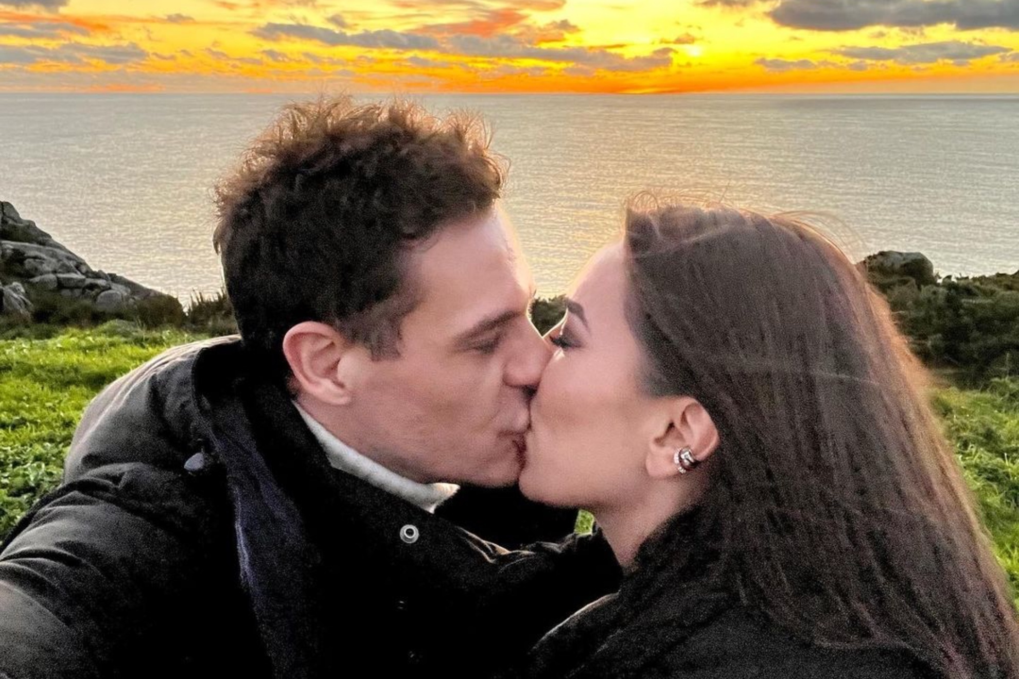 Patricia Pardo y Christian Gálvez posan como pareja por primera vez en un año