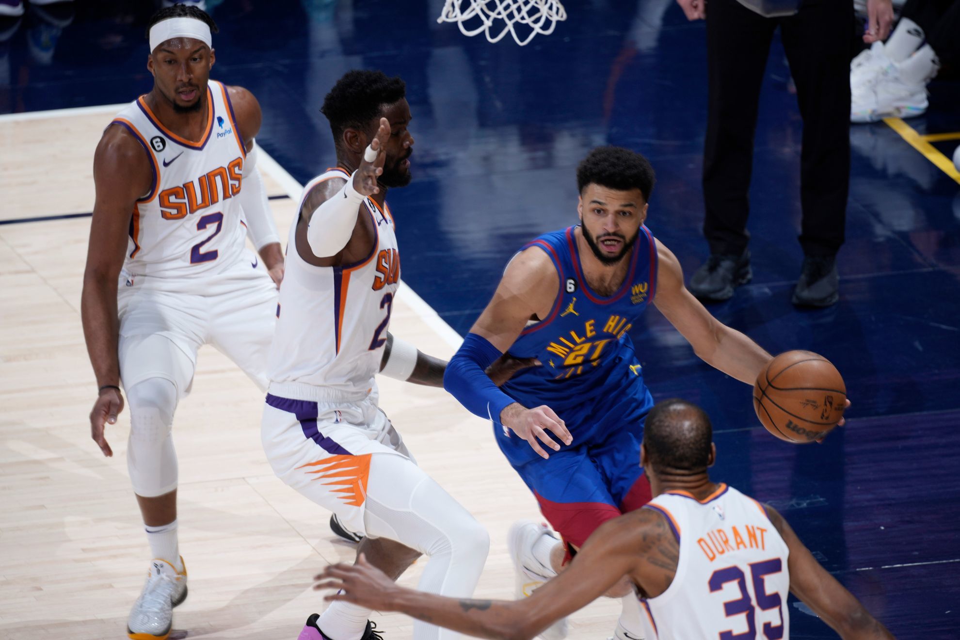 Nuggets walk Suns in Game 1 of WCS with 34 points from Jamal Murray
