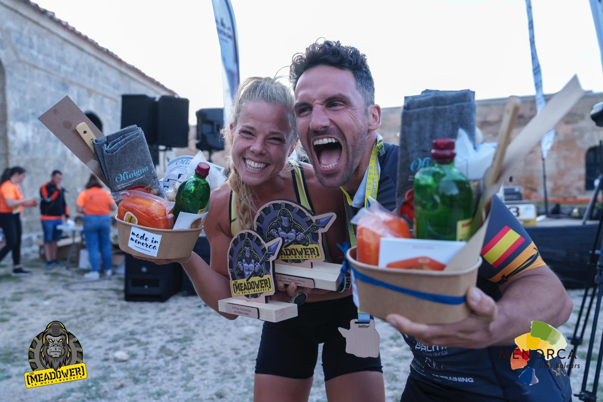 Petra Arvela y Alex Sibot ganan la Meadower OCR La Mola Menorca