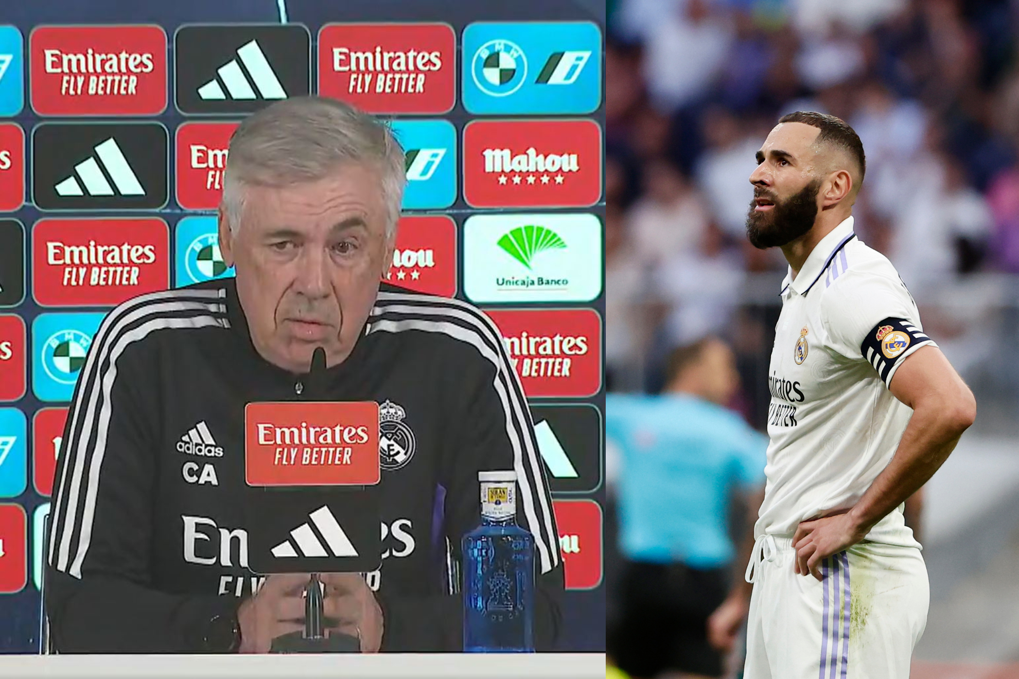Vuelve el dilema del '9' al Real Madrid: "Karim tiene una edad..."
