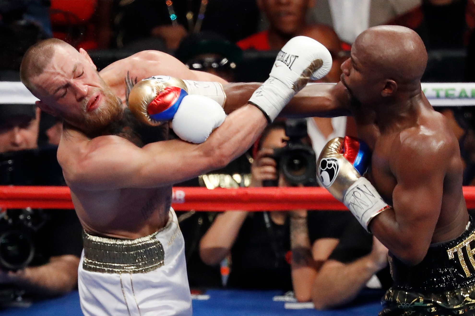 The day Conor McGregor fought Floyd Mayweather