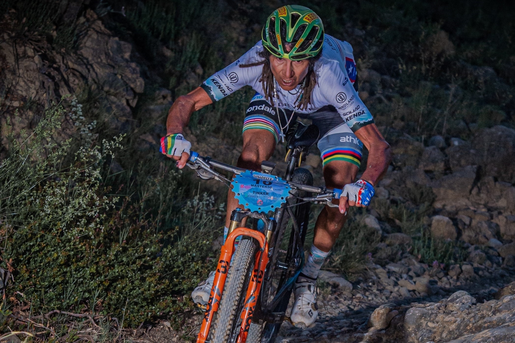 La leyenda del Mountain Bike, Tinker Juárez, regresa a la competición en la Gigante de Piedra Small