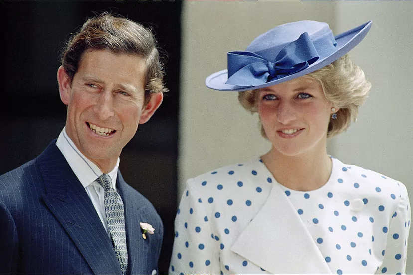 Charles and Diana.