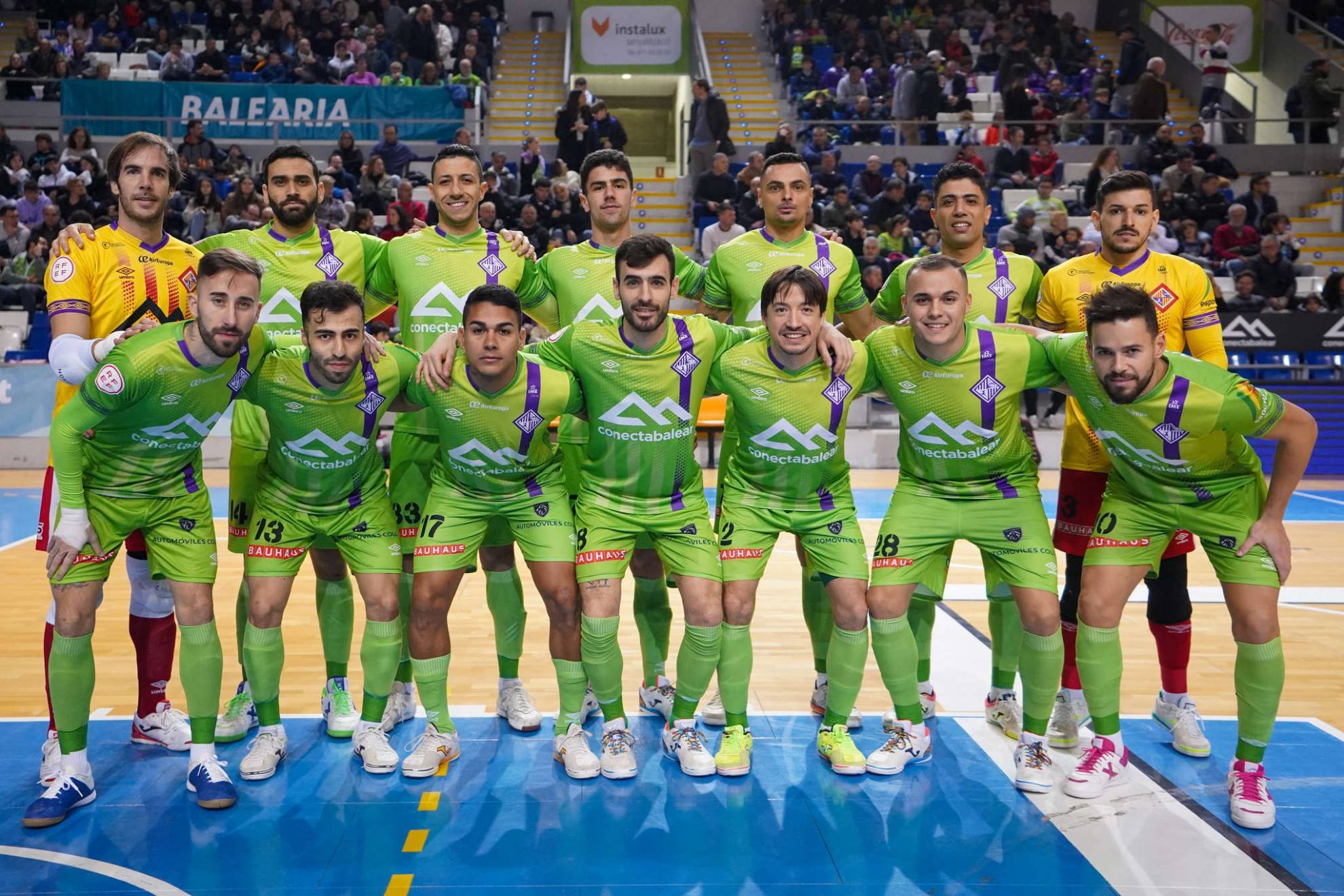 Formacin del Mallorca Palma Futsal