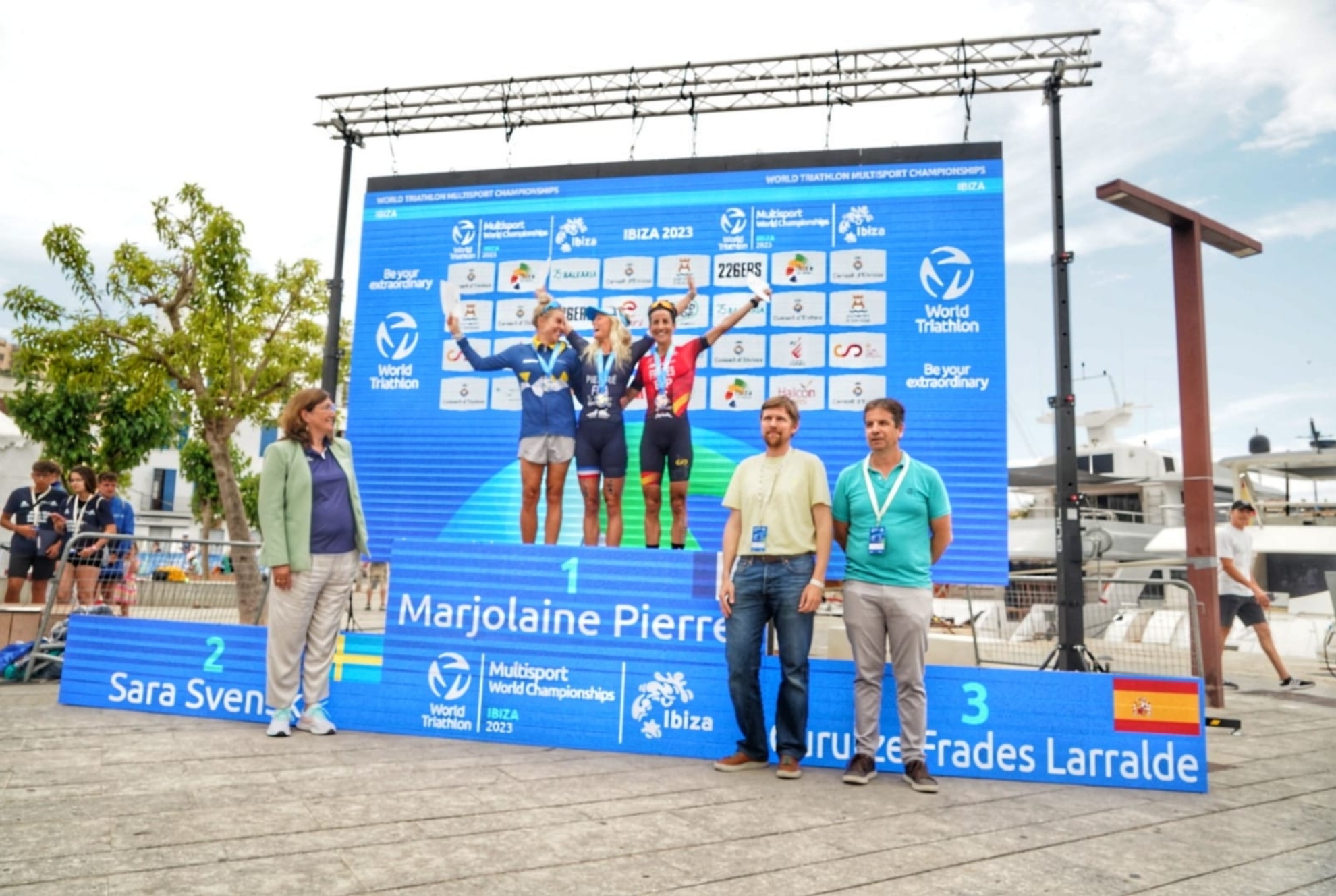 Marisol Casado, presidenta de World Triathlon: "Este Mundial en Ibiza ha sido un éxito rotundo"
