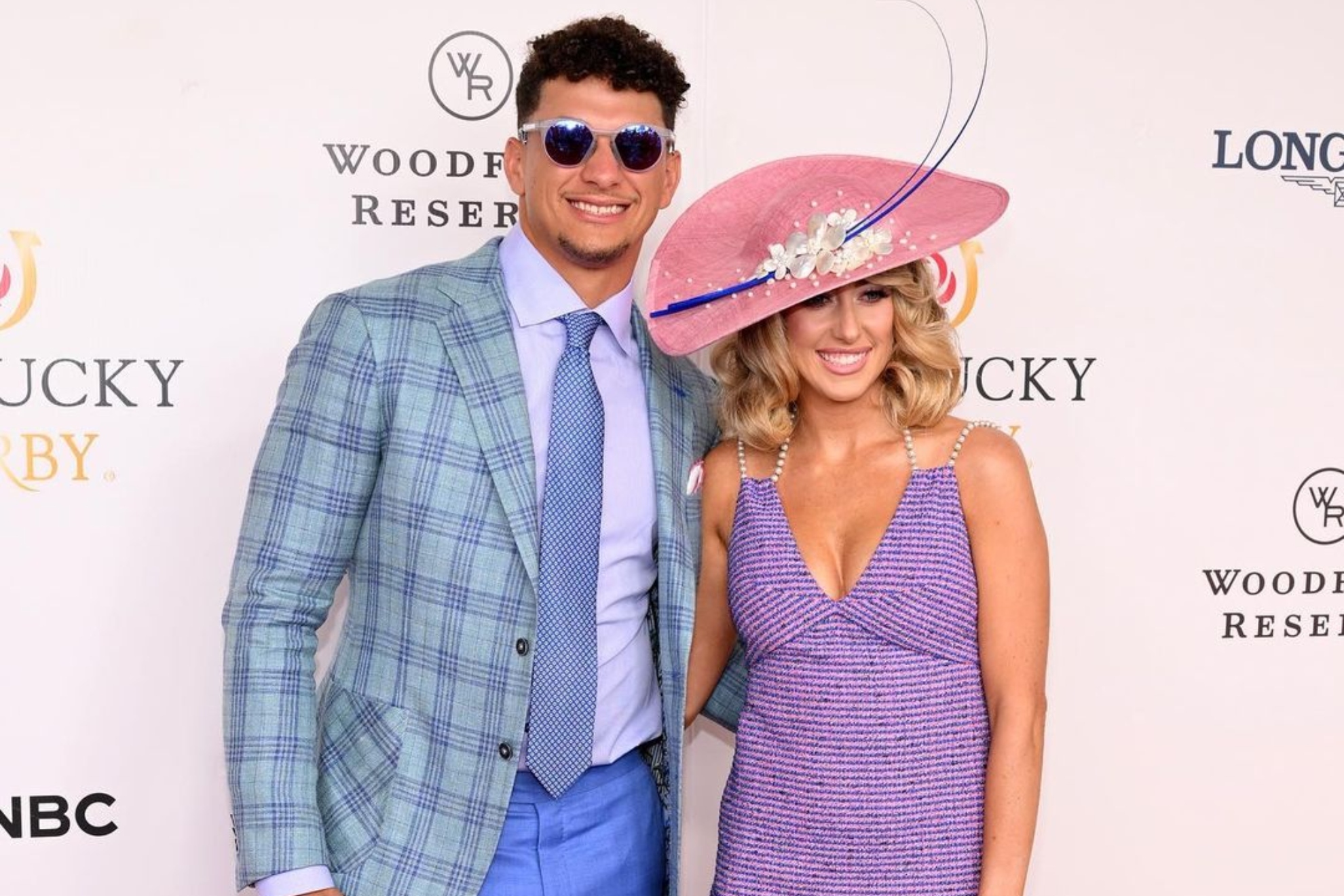 Patrick and Brittany Mahomes lead the fashion parade at Kentucky Derby