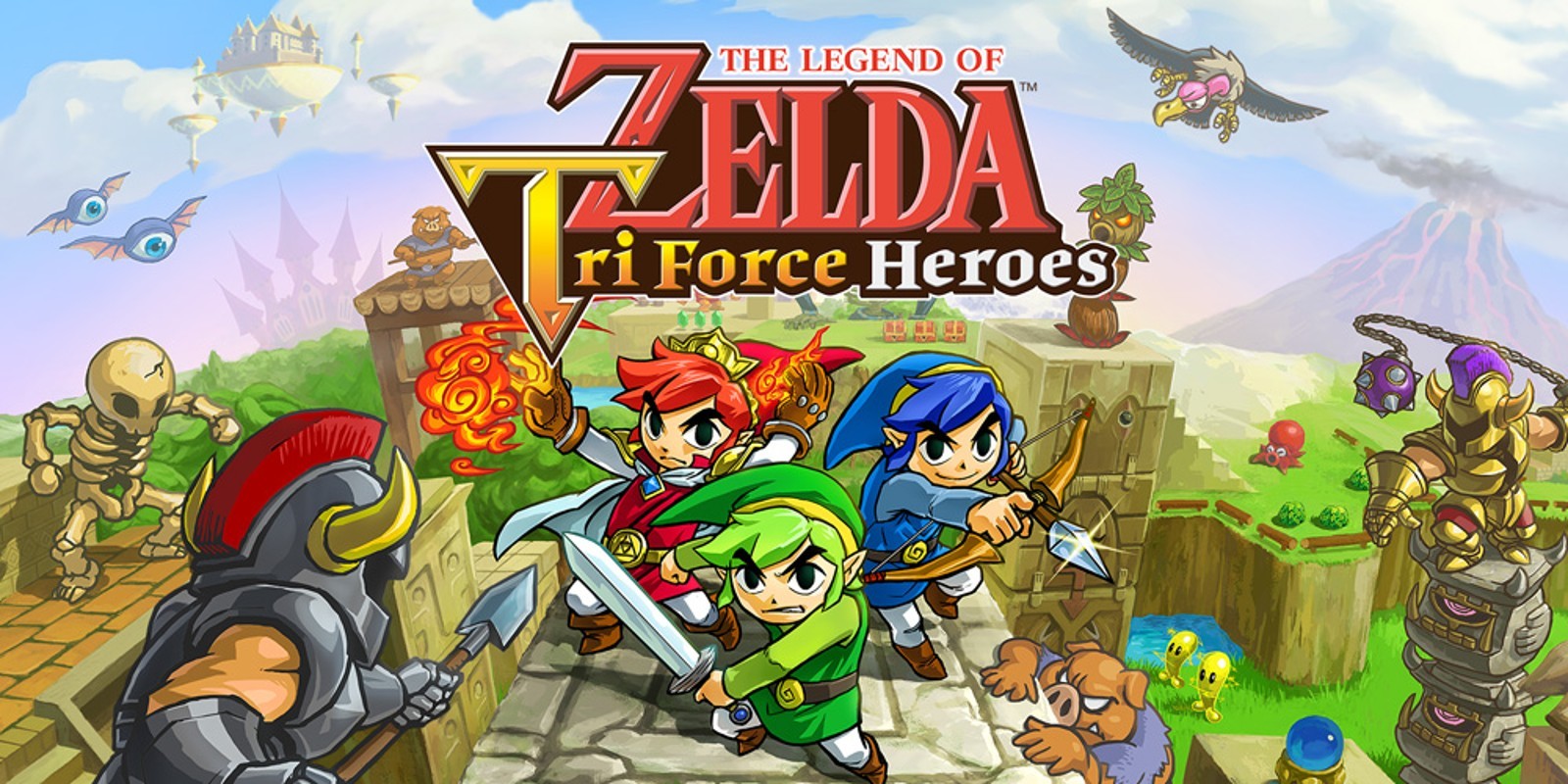The Legend of Zelda: Tri Force Heroes. Nintendo.