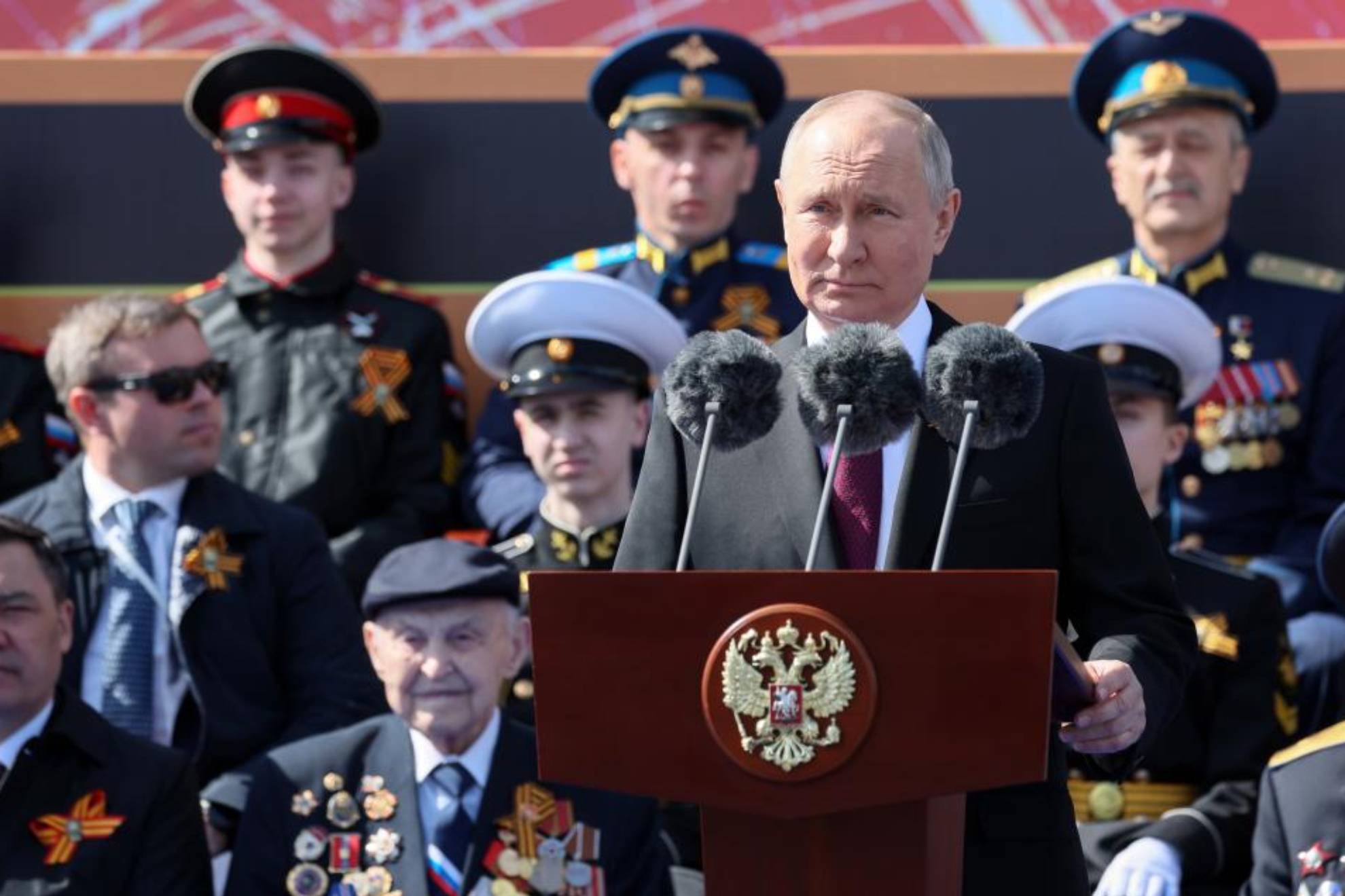 Putin carga contra Occidente en el Da de la Victoria