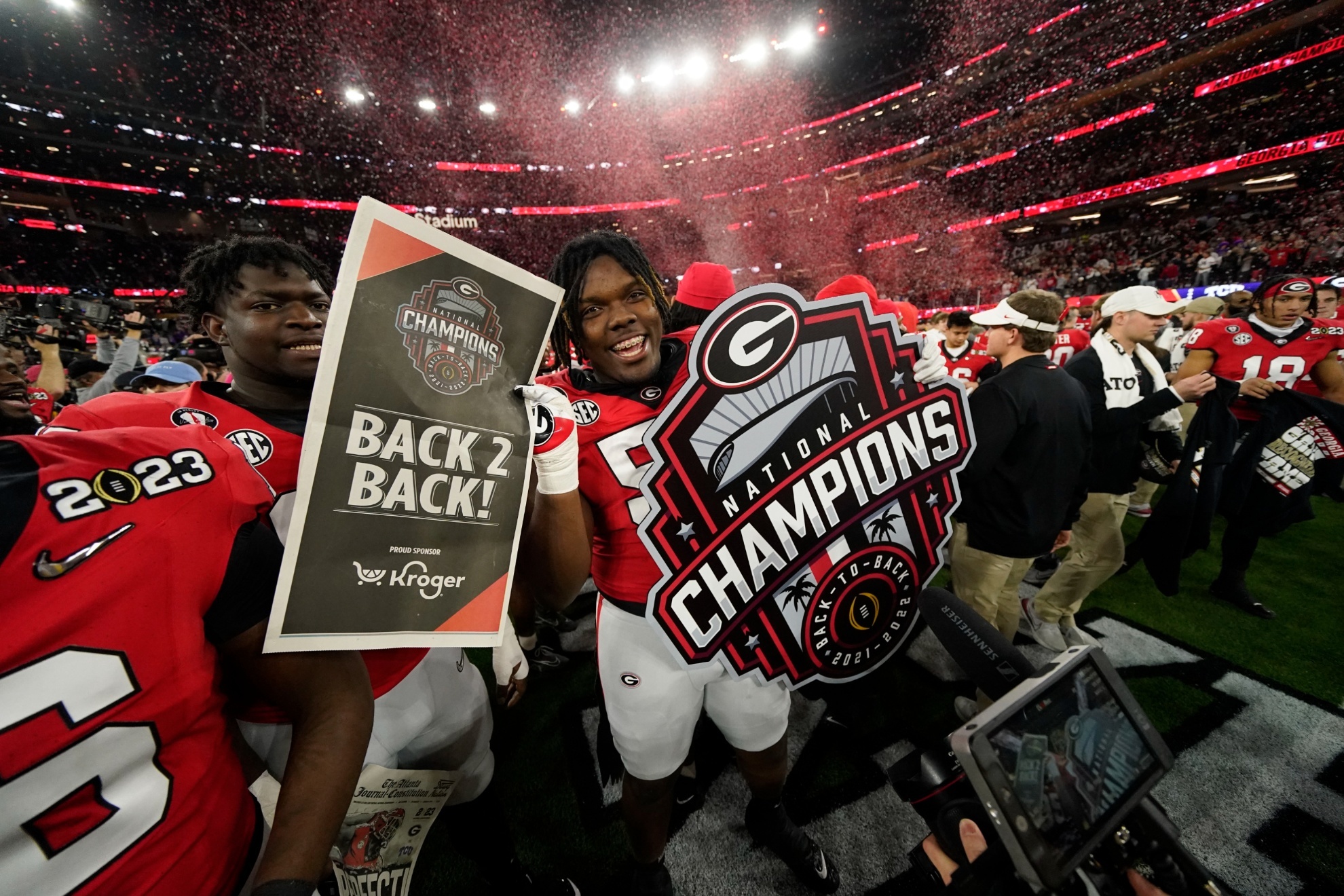 The Bulldogs won back-to-back National Championships.
