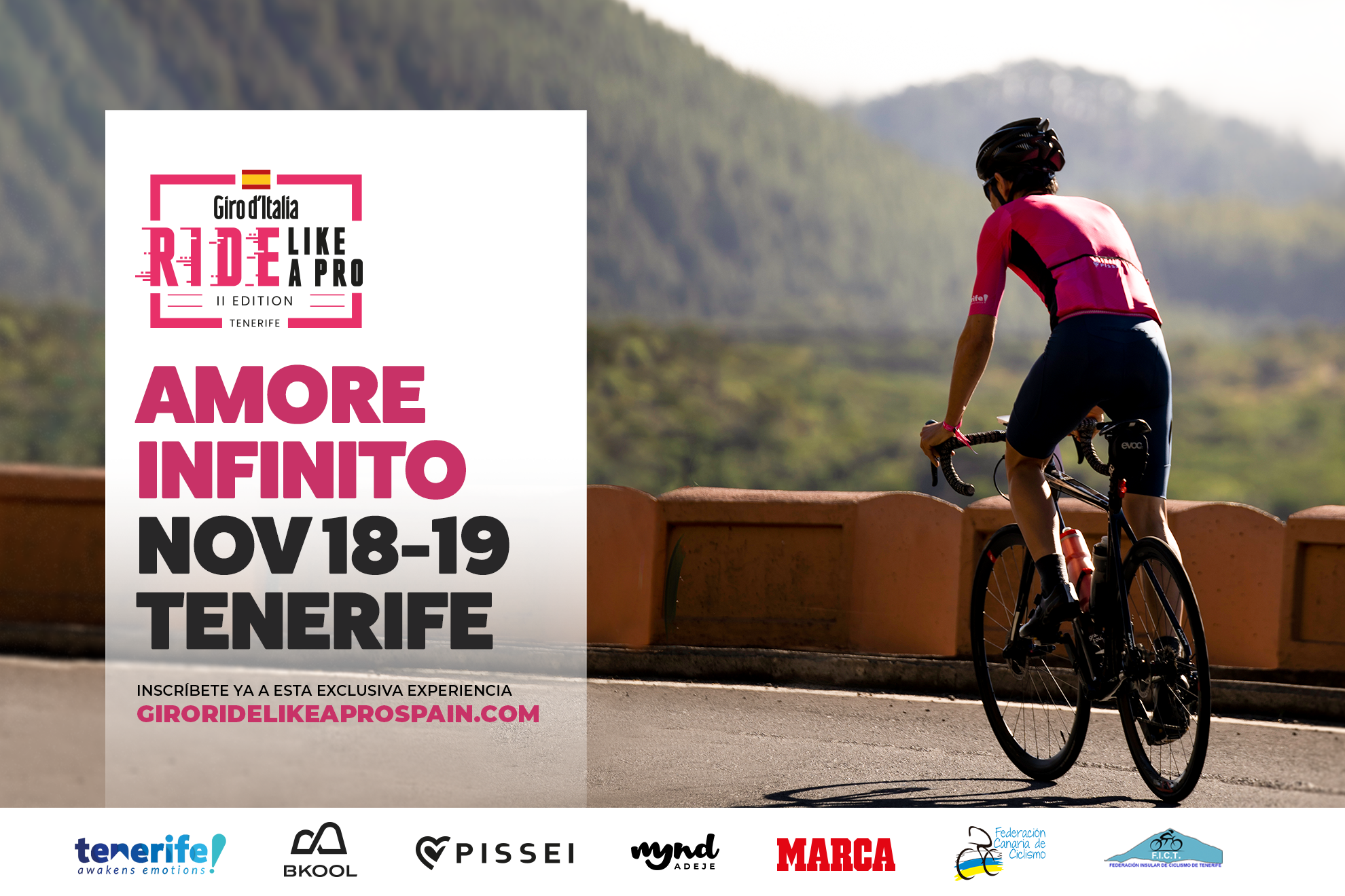 La magia del Giro tambin est en Espaa: as es la 'Corsa Rosa' de Tenerife