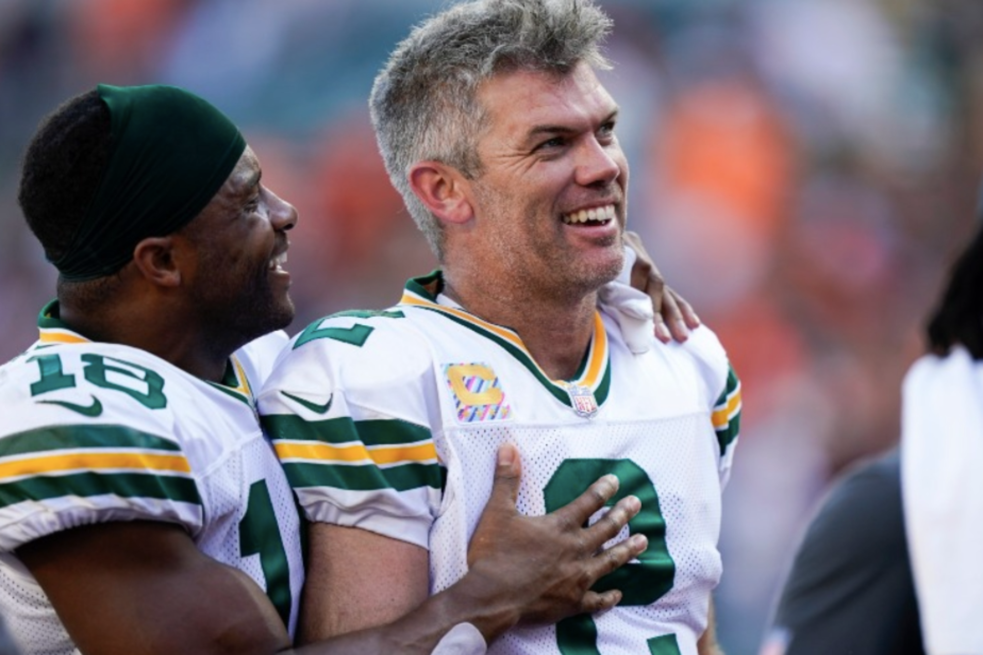 Mason Crosby's wife appears to confirm Green Bay departure in response to Simone Biles