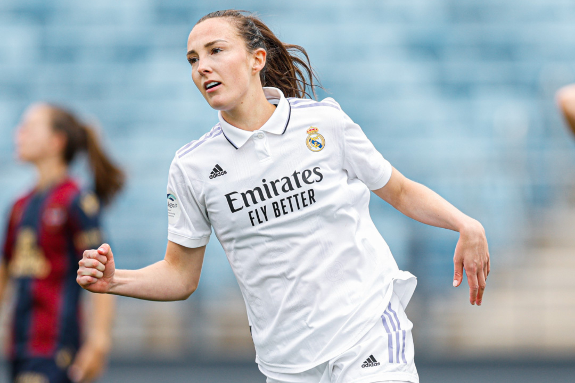 Caroline Weir celebra uno de los goles del Real Madrid / Real Madrid