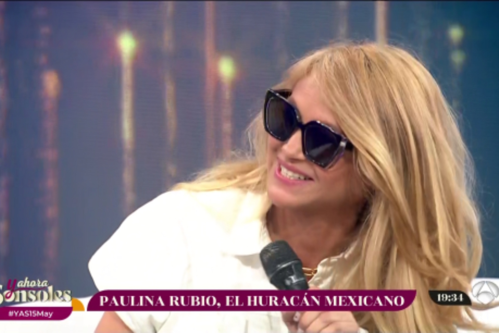 El descuido de Paulina Rubio en 'Y ahora Sonsoles': se le ve todo su interior...