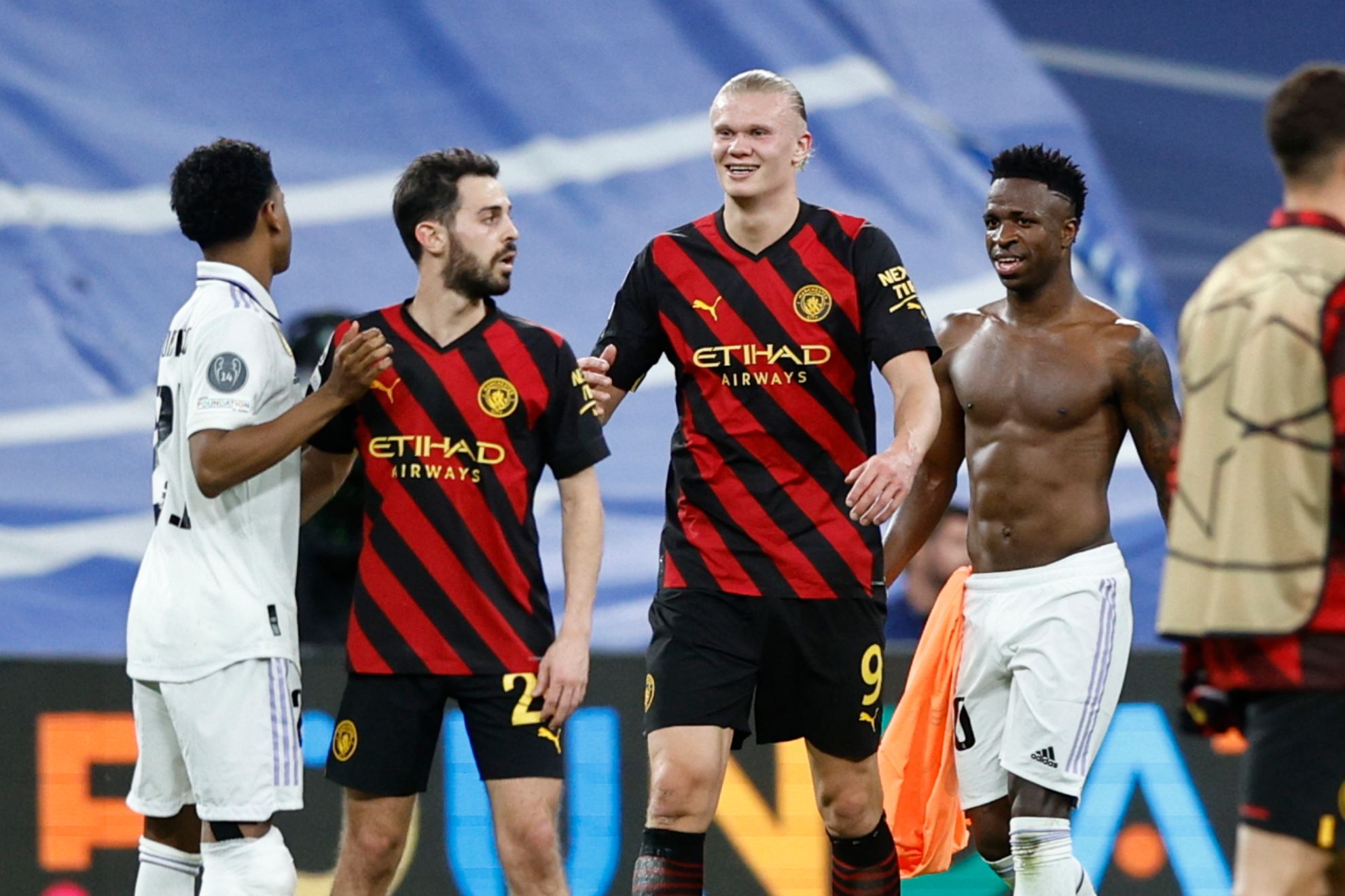 Manchester City, Real Madrid in Champions League final, just one round early