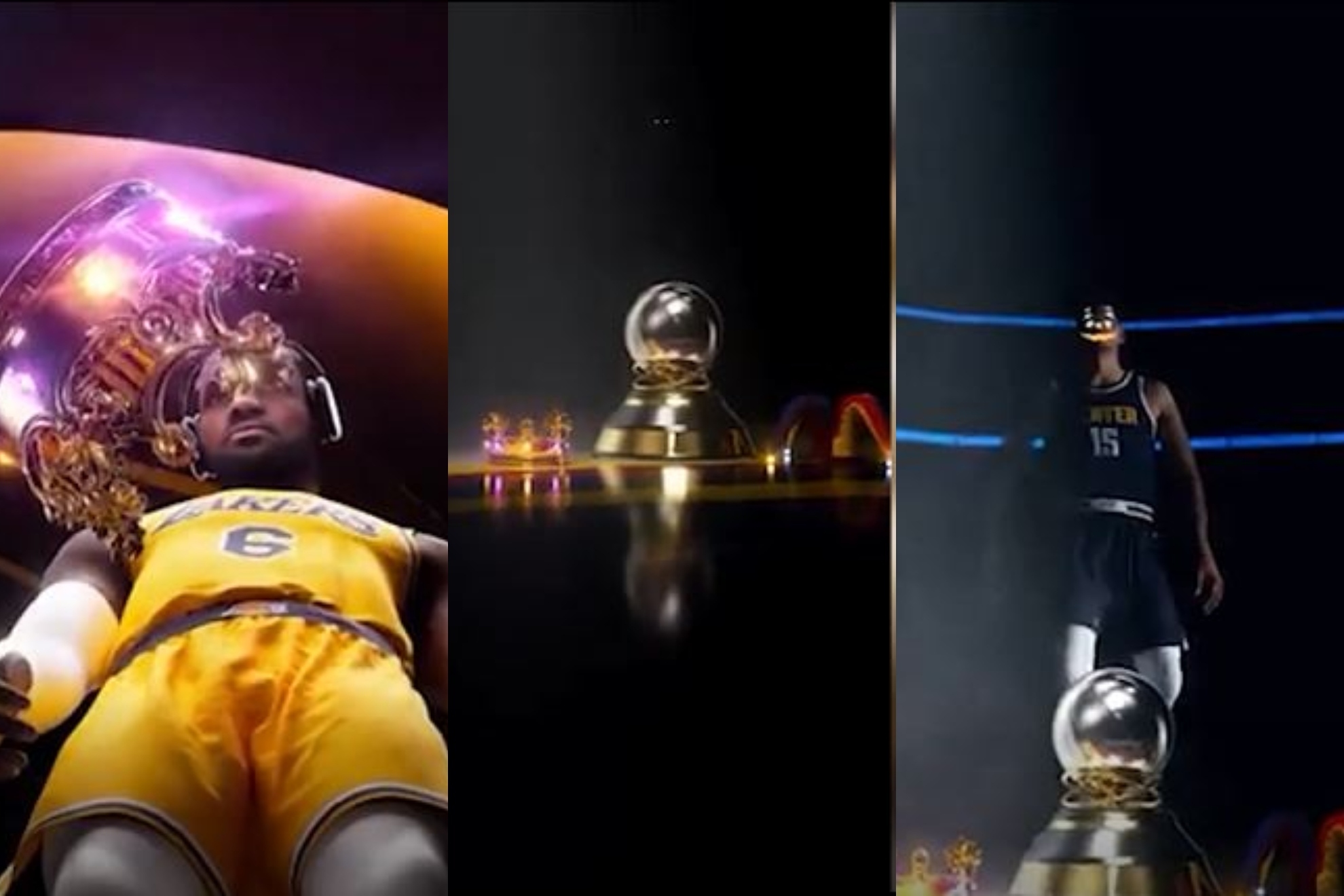 El increble vdeo de la NBA para promocionar el Lakers vs Nuggets