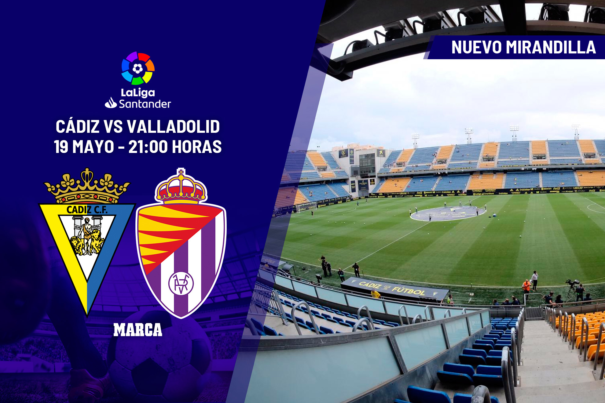 Cádiz - Valladolid: resumen, resultado y goles