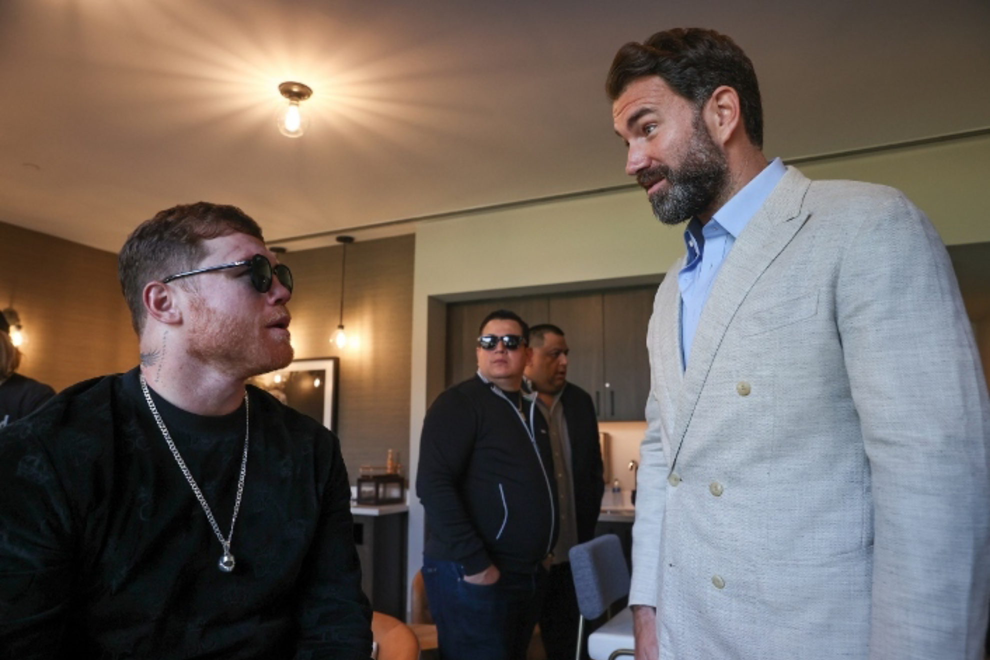 Canelo and Eddie Hearn