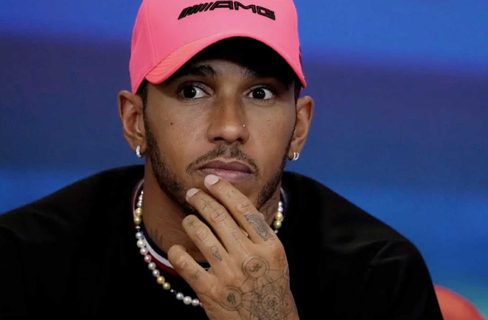 Lewis Hamilton's anger at the way he sits in his Mercedes