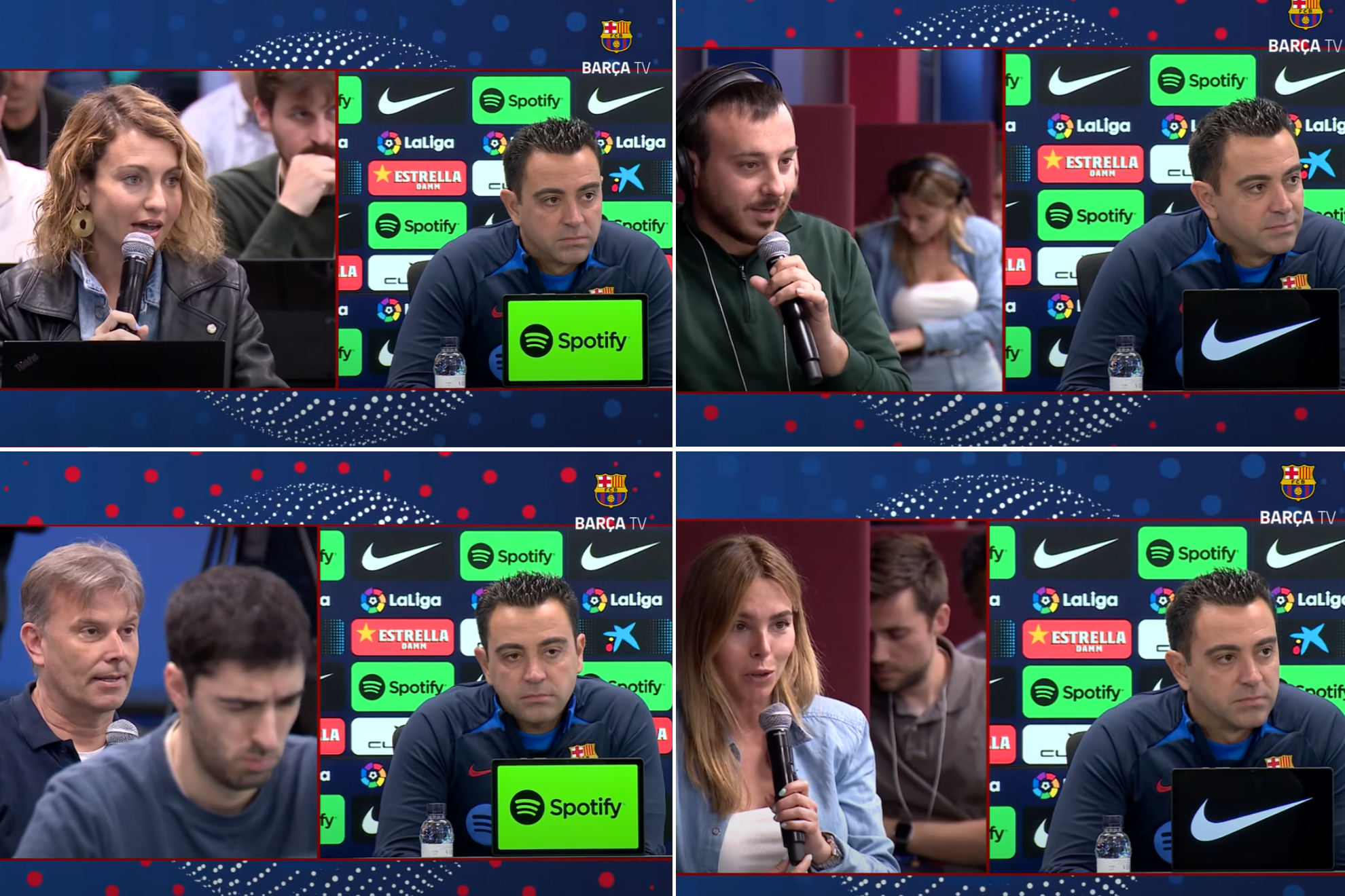 Todas las preguntas sobre el Real Madrid que le hicieron a Xavi: es la previa de un Clsico?