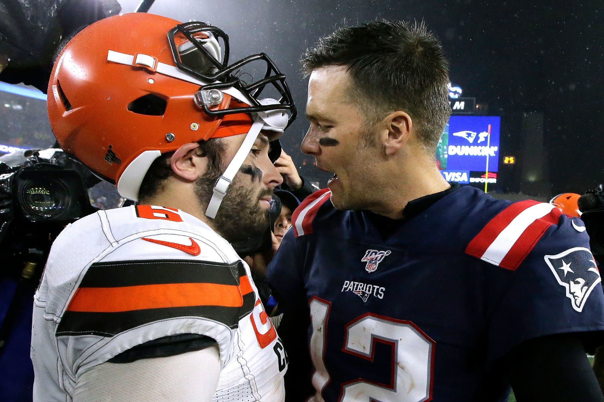 Rob Gronkowski approves of Baker Mayfield, what does Tom Brady think?