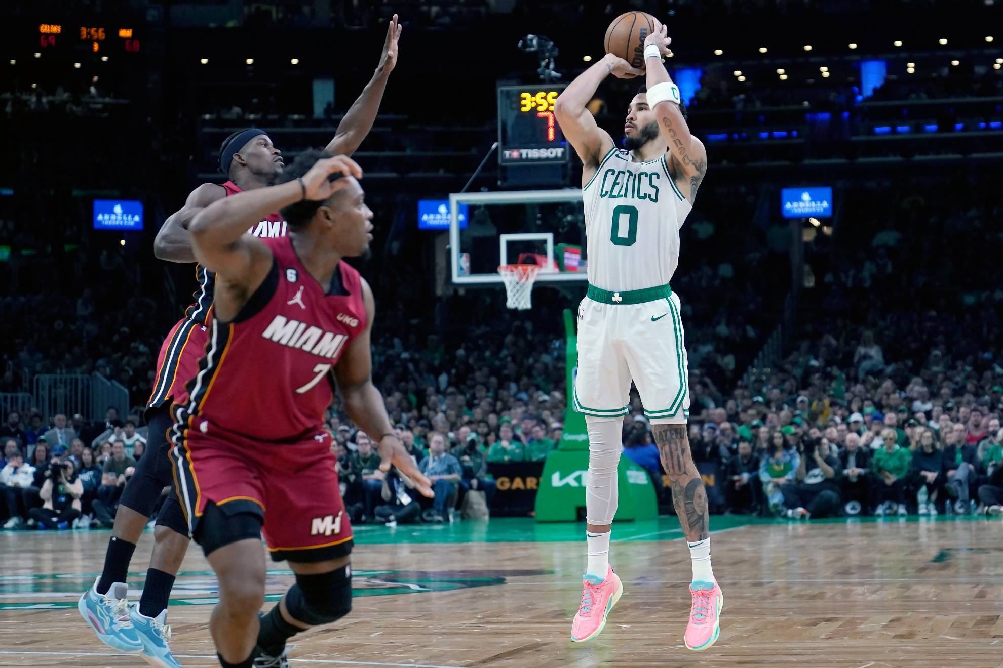 Tatum stays confident despite going two down to Heat: We're not dead or anything