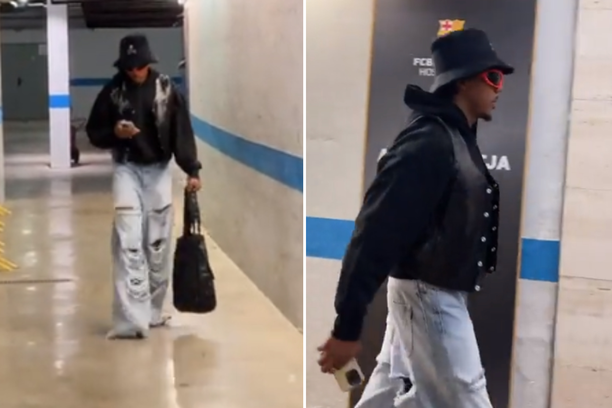Koundé vuelve a hacerse viral por su 'outfit': así llegó al Camp Nou