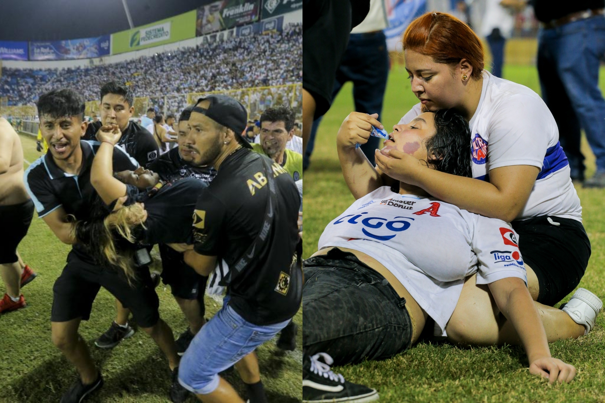 Images of a tragic night: This was the scene after the Alianza-FAS stampede in El Salvador