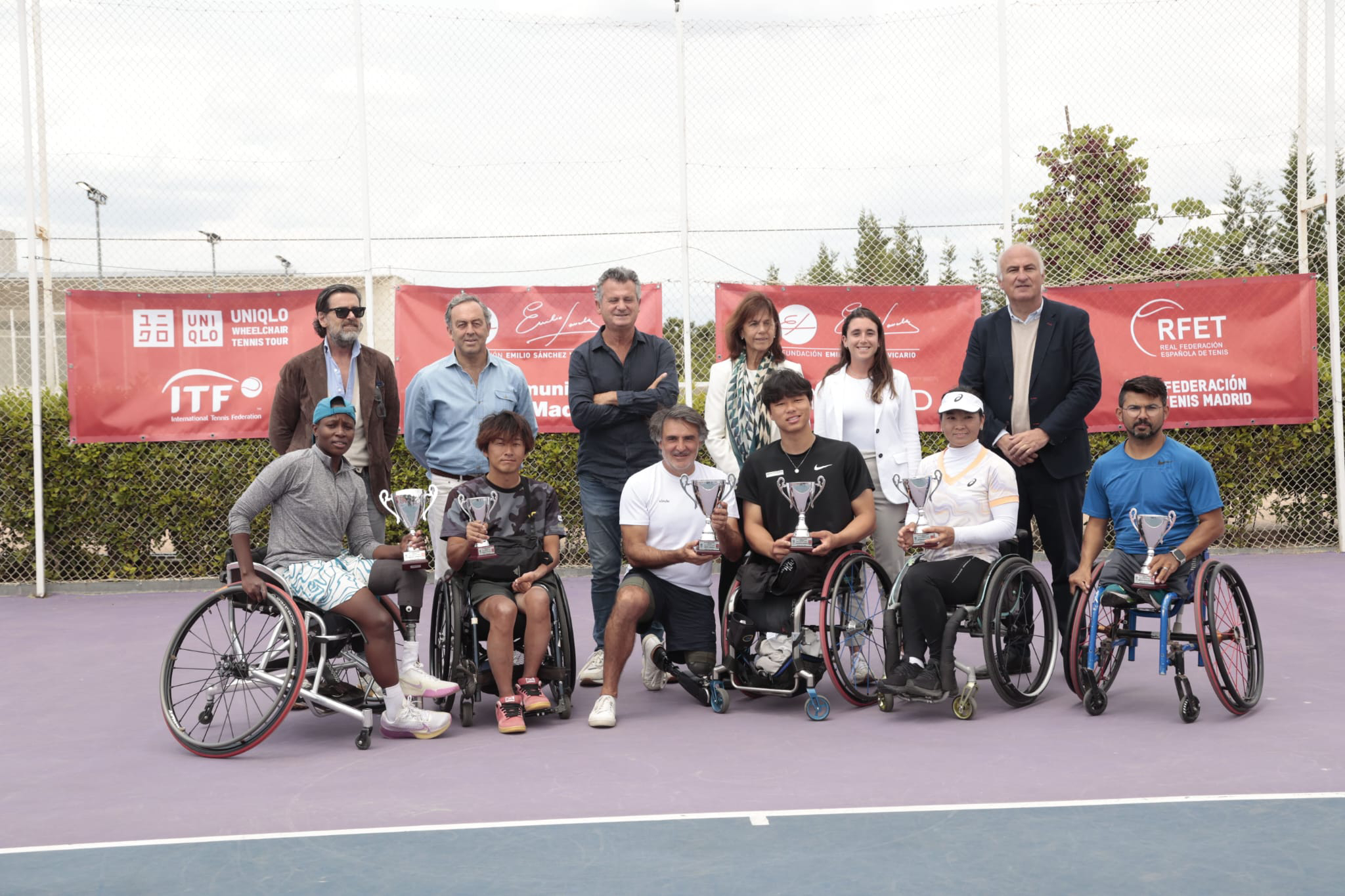 Houdet y Montjane ganan el XI Torneo Internacional en silla de ruedas de la Fundación Emilio Sánchez Vicario