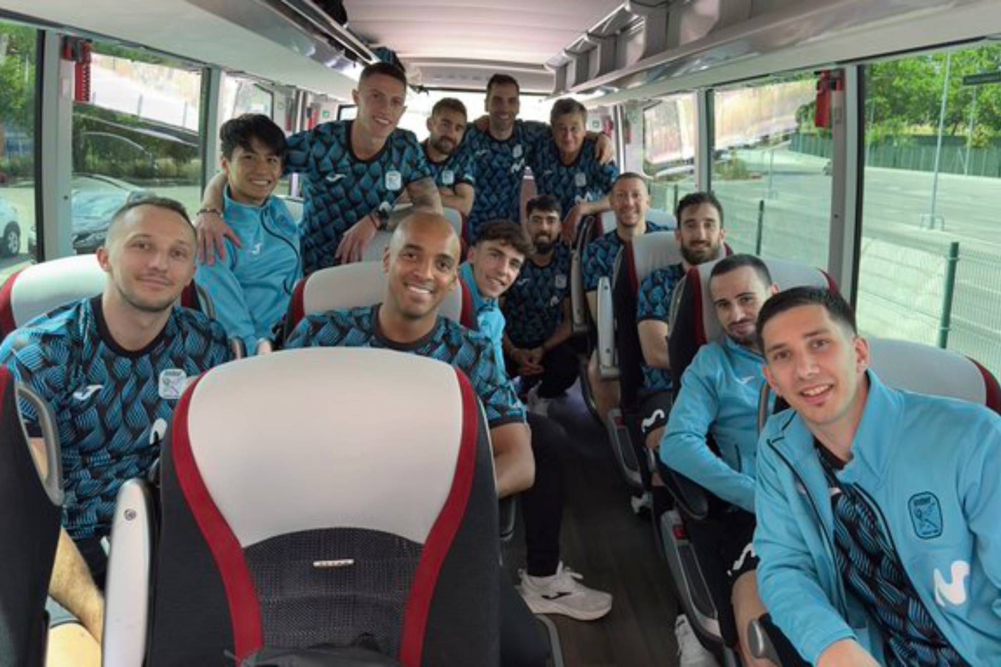 Los jugadores de Movistar Inter viajan a Cartagena con la intención de 'robar' el factor campo
