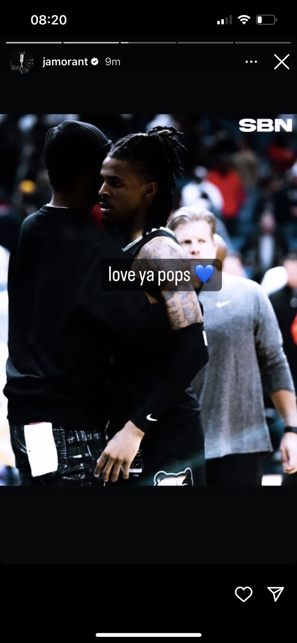 Ja Morant leaves cryptic messages on Instagram that he later deletes: Goodbye, I love you mom...