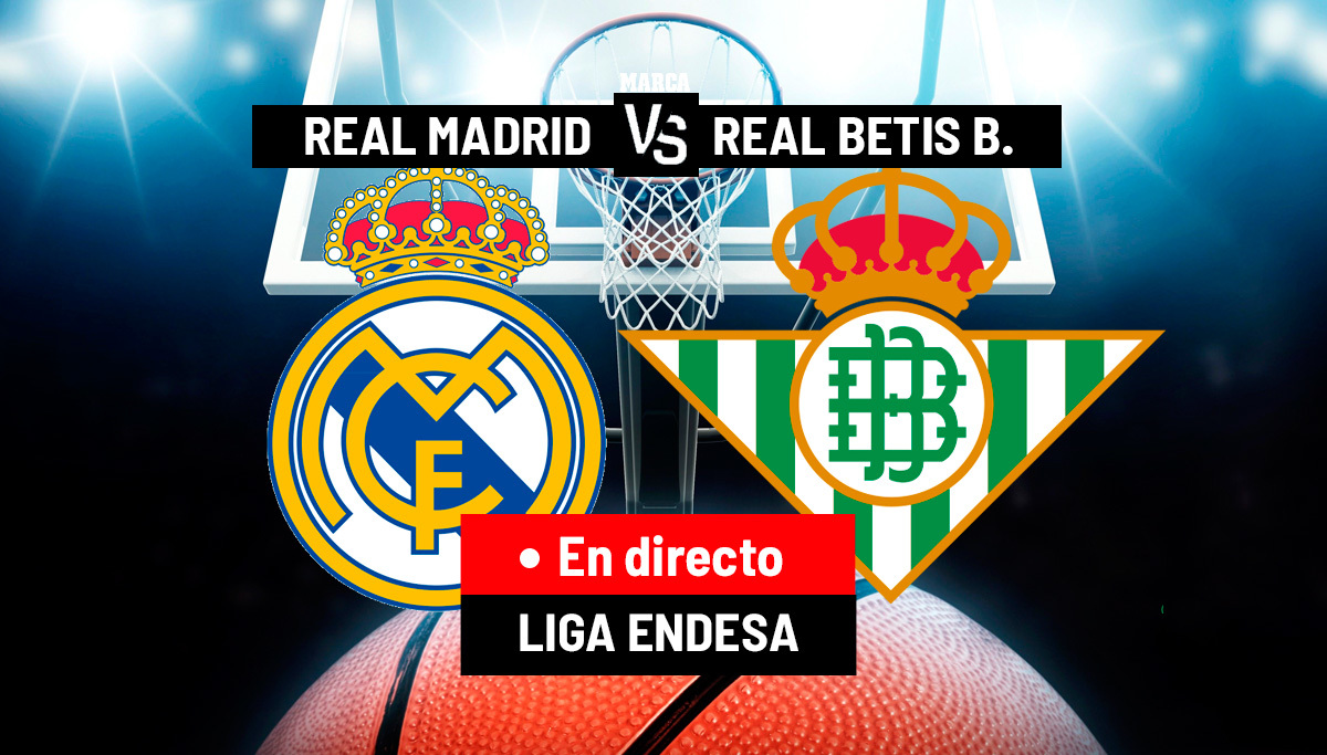 Real Madrid - Coosur Real Betis en directo | ACB Liga Endesa hoy en vivo